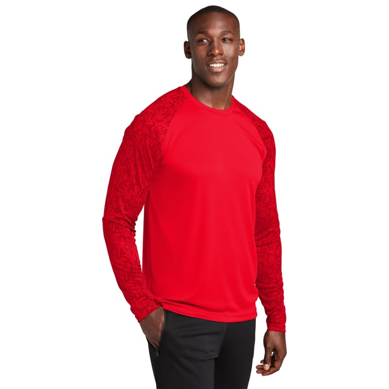 Sport-Tek Long Sleeve Digi Camo Tee. 6