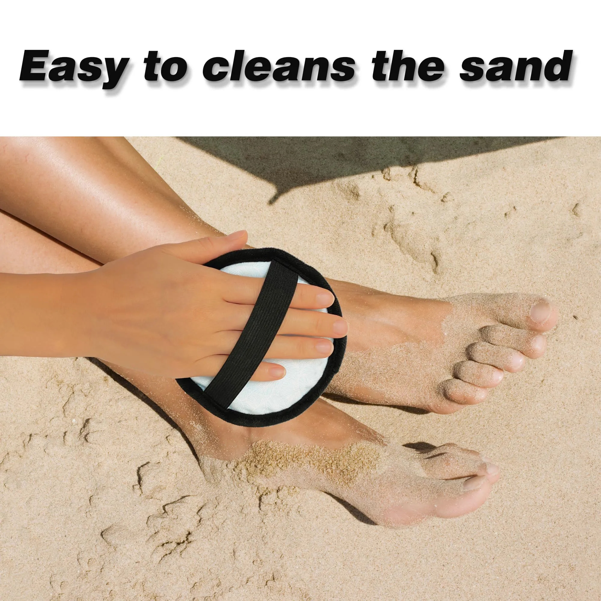 Beach Sand Remover Bag with Carabiner 2