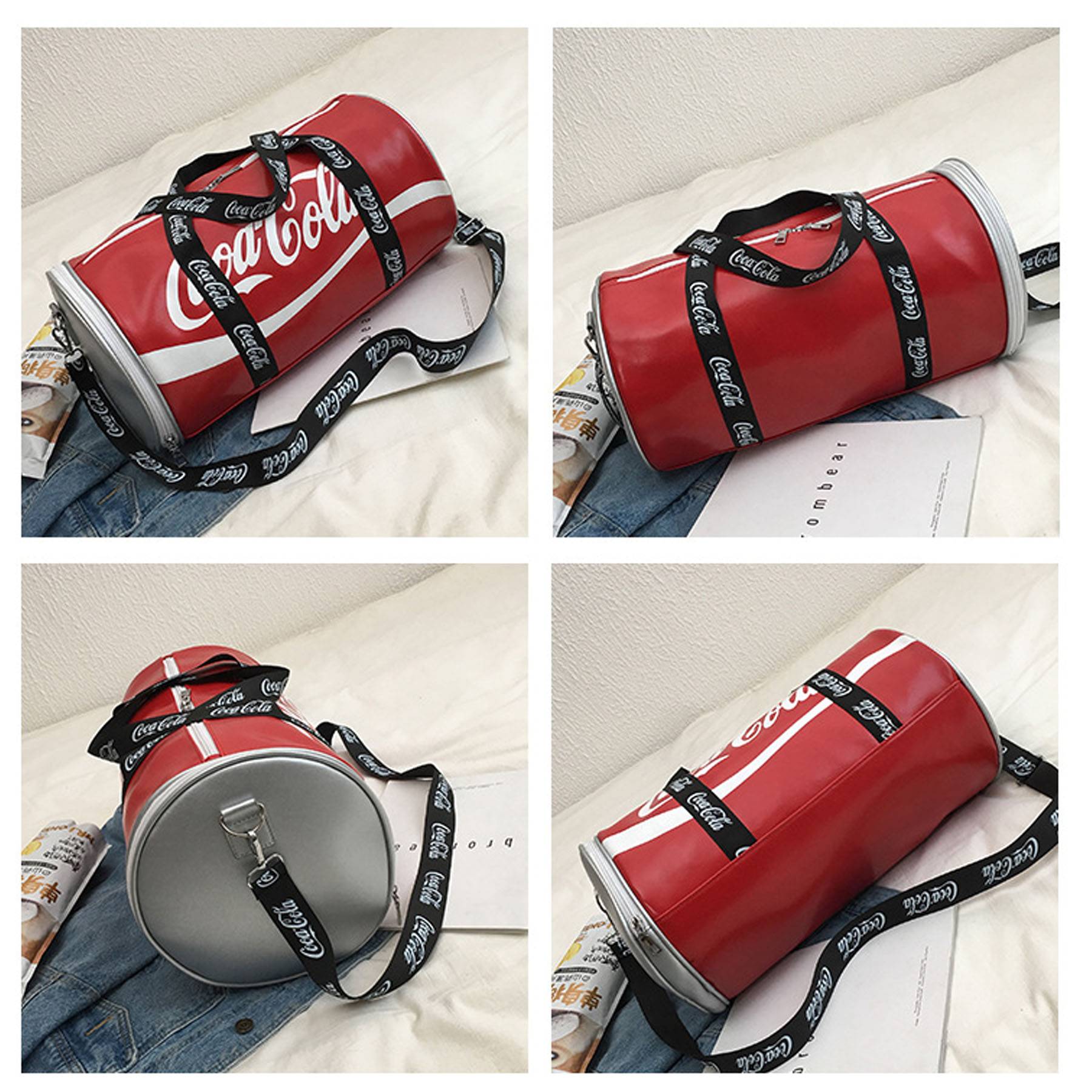 PU Leather Gym Duffel Bag 7