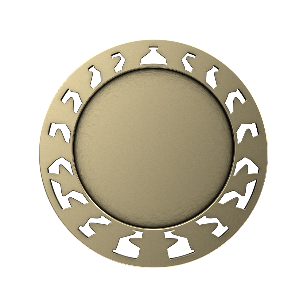 Basketball Star Medallion (2-1/2") 8