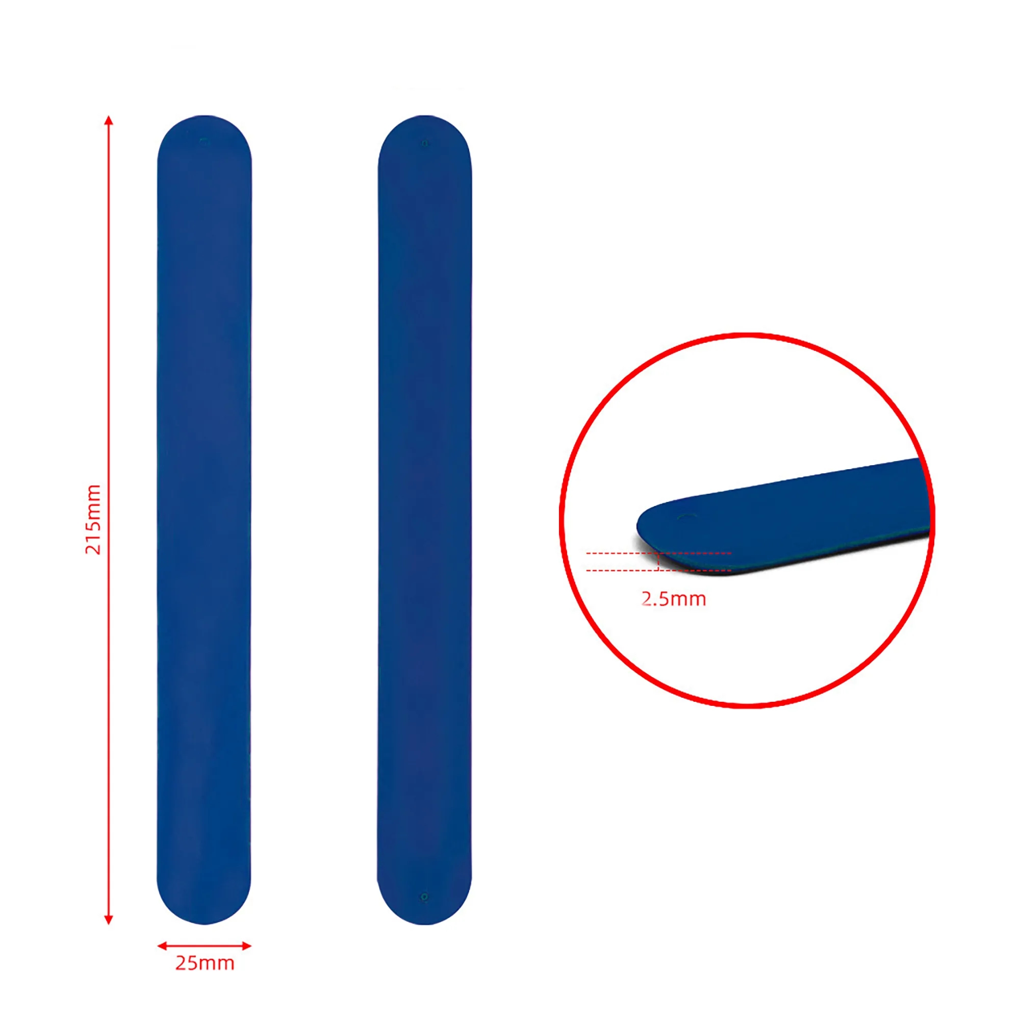 Silicone Slap Bracelet MOQ 100PCS 17