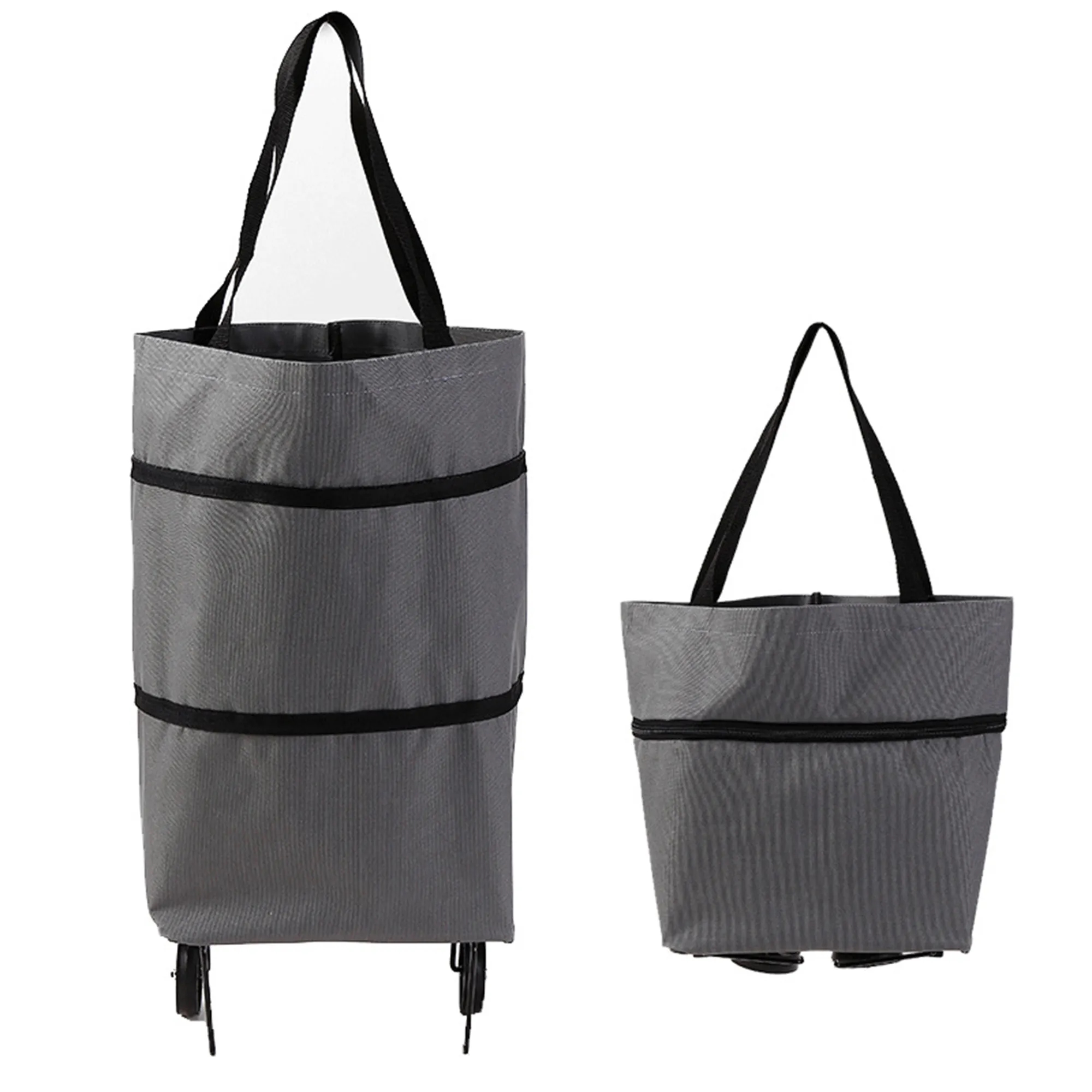 Foldable Large Overnight Weekender Bag With Wheels 3