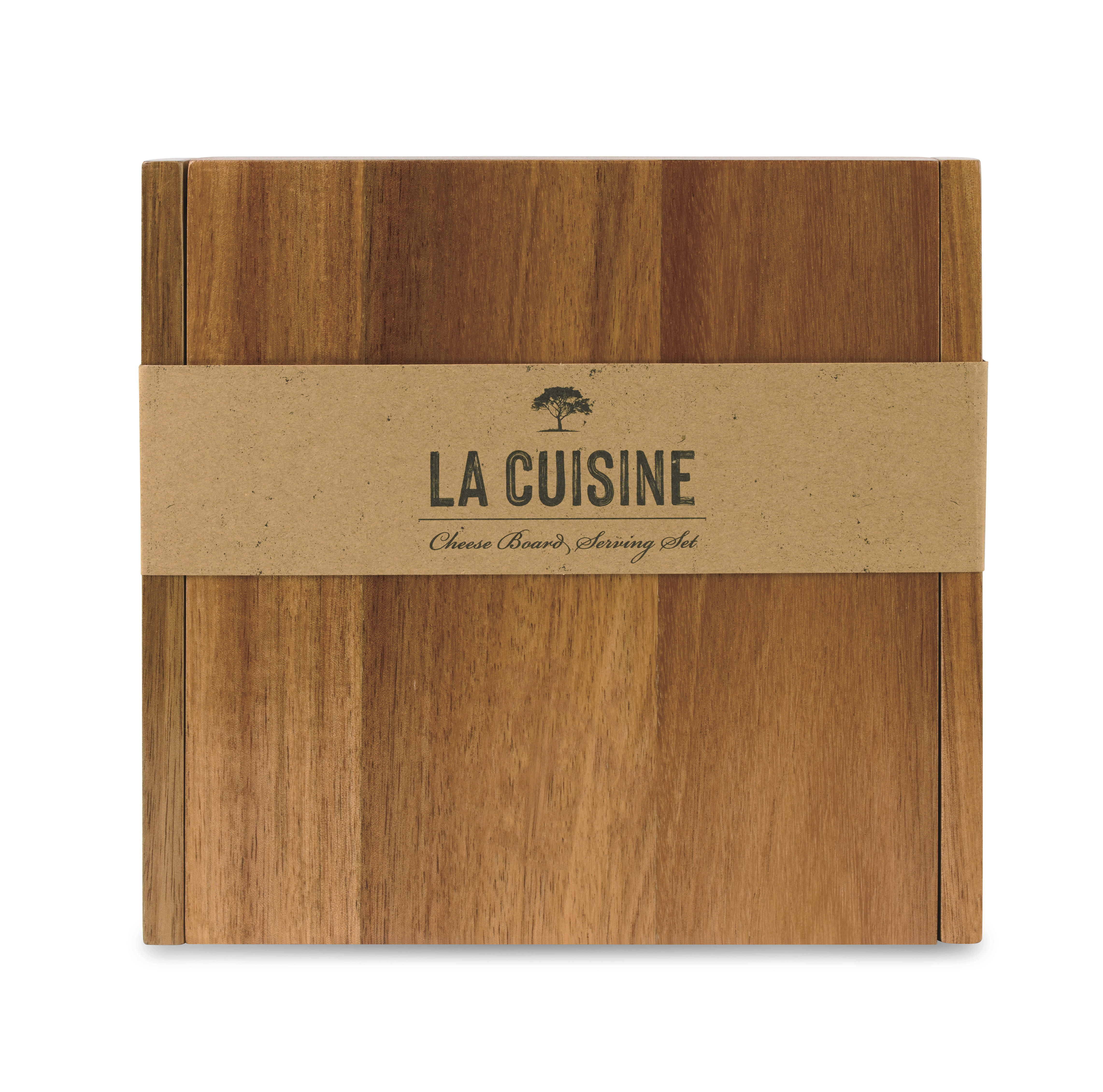 La Cuisine™ Cheese Board with Serving Set 9