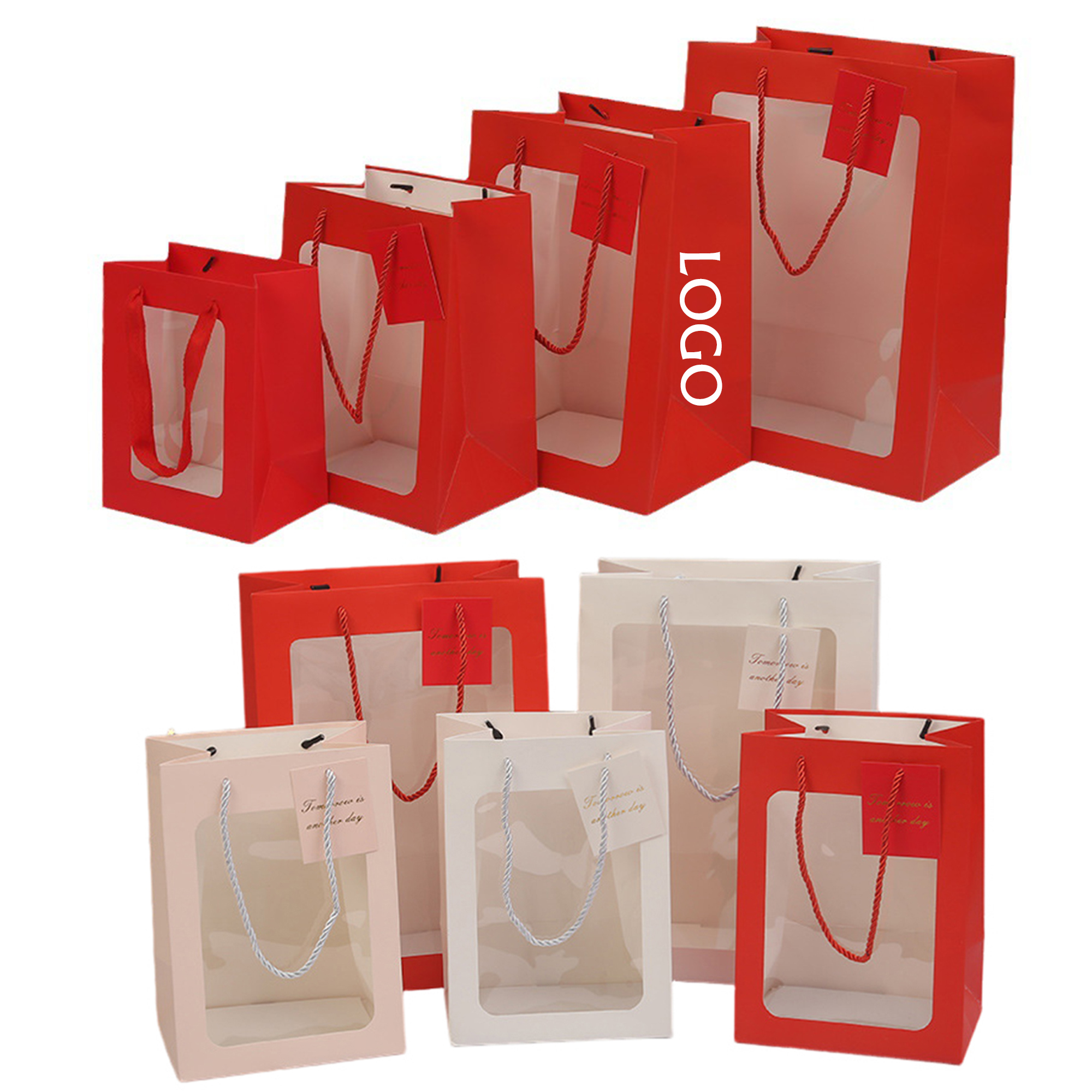 Clear Window Gift Packaging Bag 2