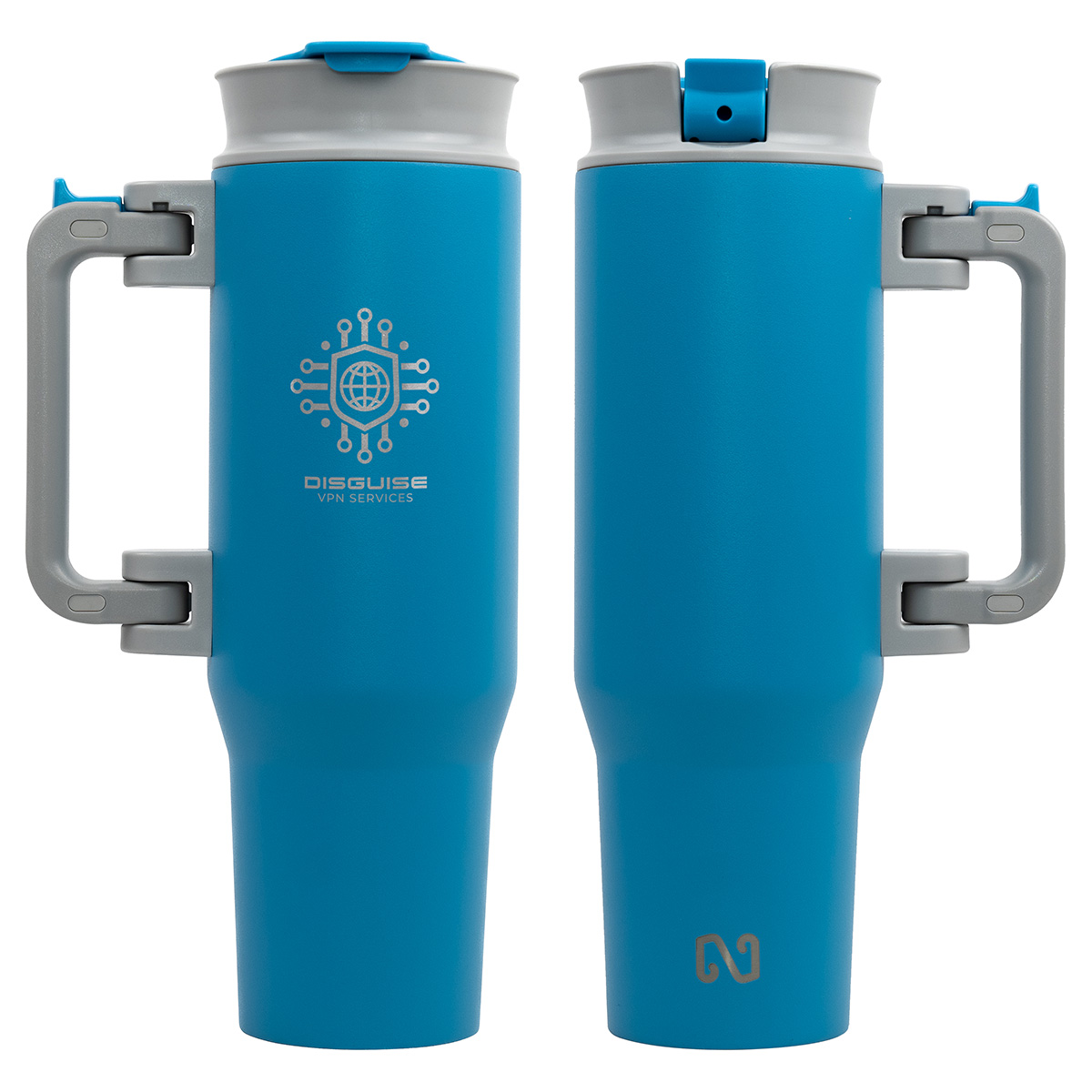 NAYAD® Genesis 40 oz Stainless Steel Double-Wall Vacuum Insulated Mug with Foldable Handle 3