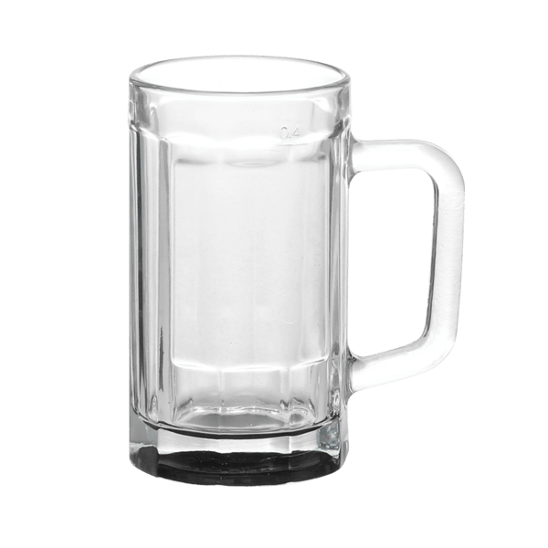Chug 15 oz. Sports Fan Glass Beer Mug 28