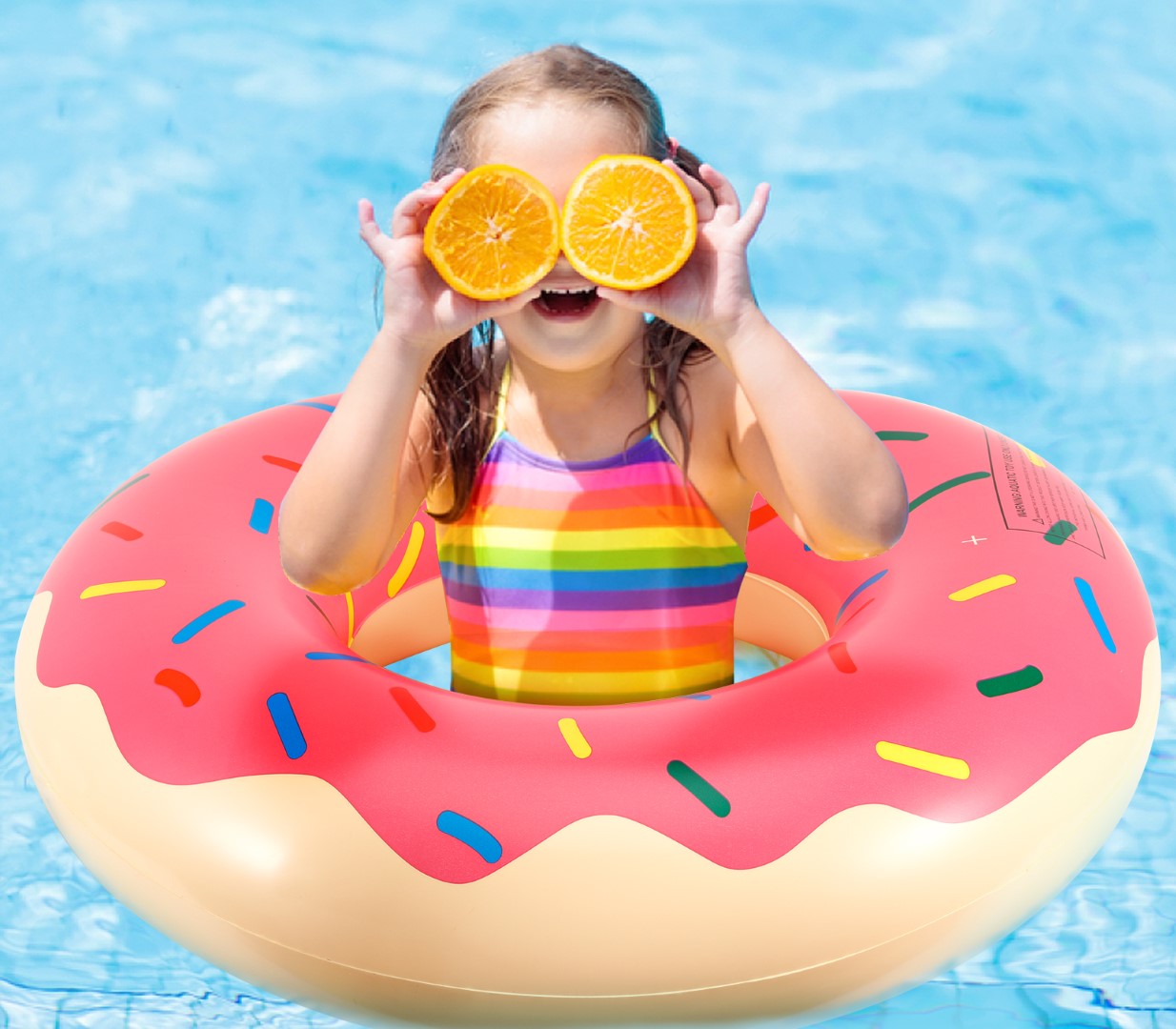 Donut Inflatable Swimming Ring 3