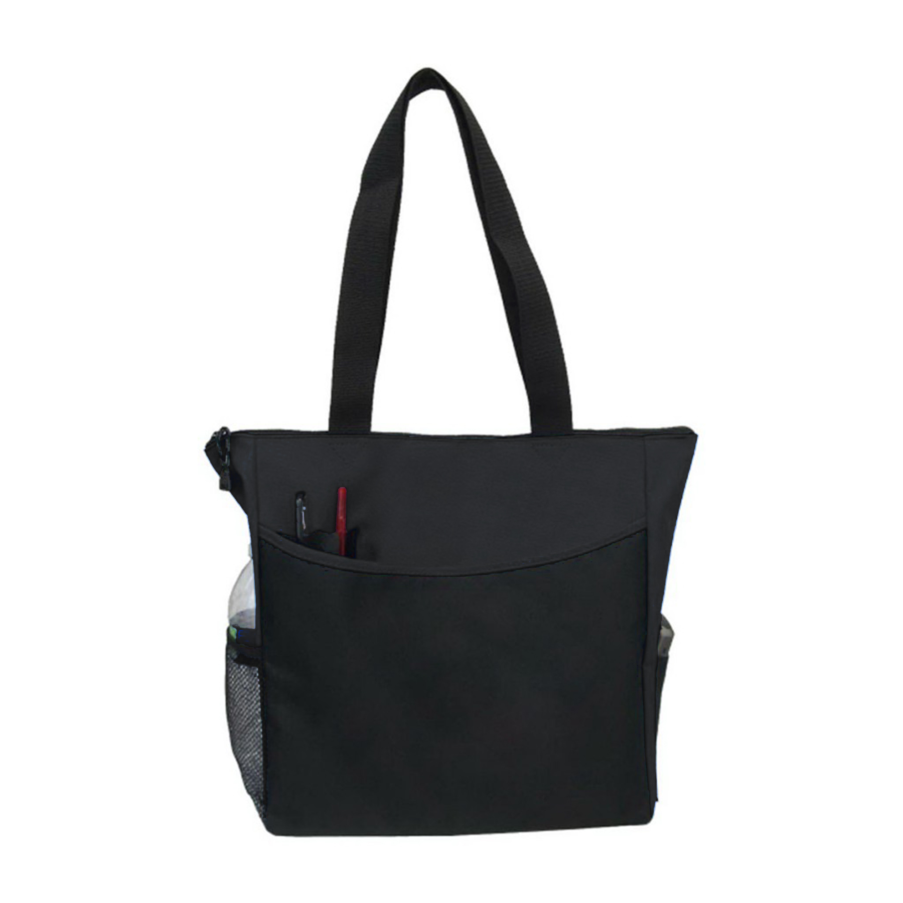 Convention Tote with Side Pockets and Pen Holders 2