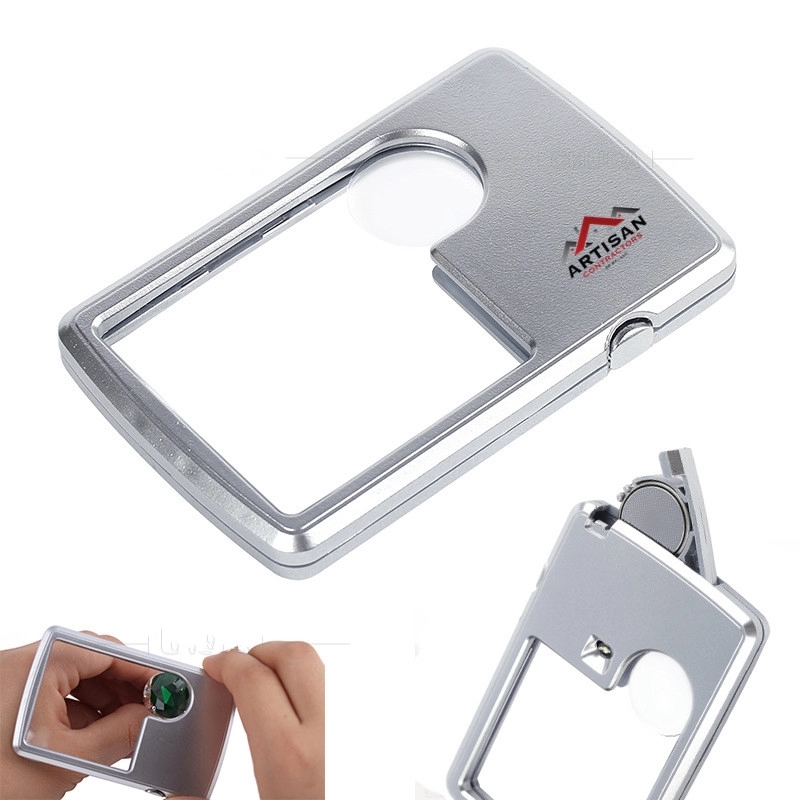 Square LED magnifying glass 1