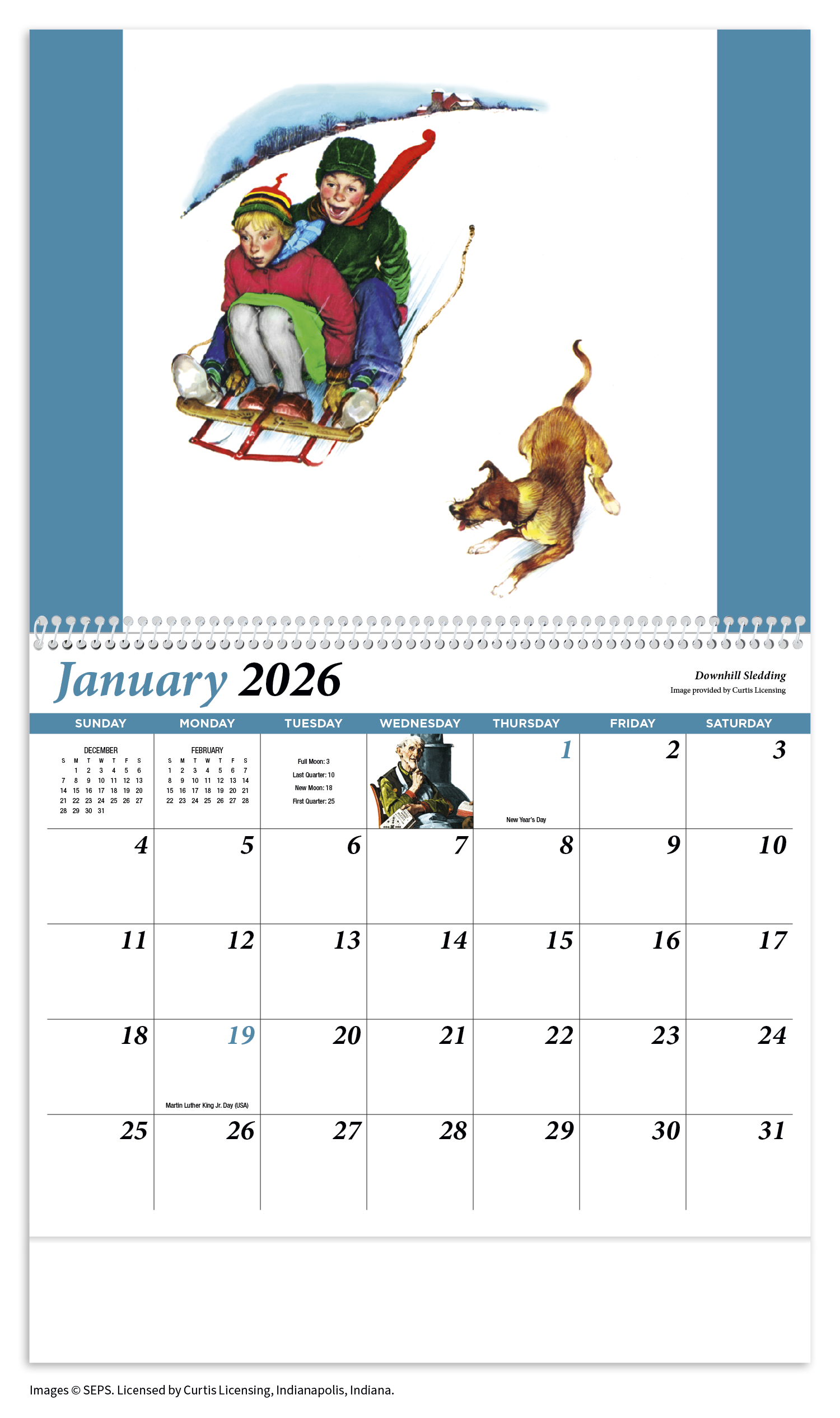 HotLine® Products Rockwell Pharmacy Special Markets Calendar 4
