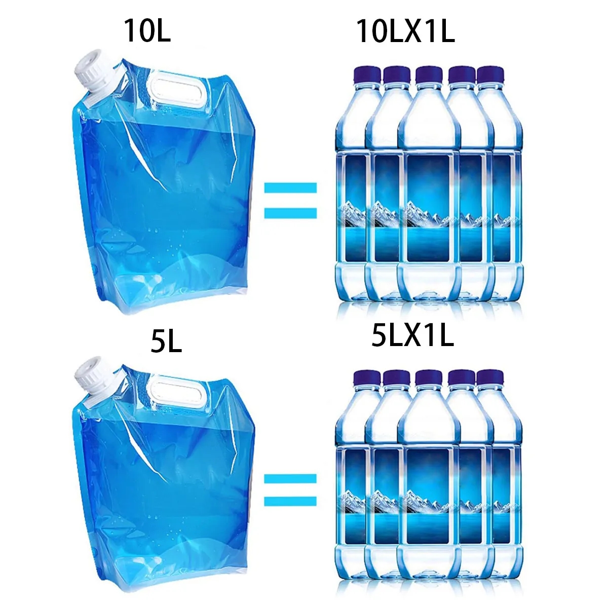 Portable Handheld Folding Water Hydration Bag 4