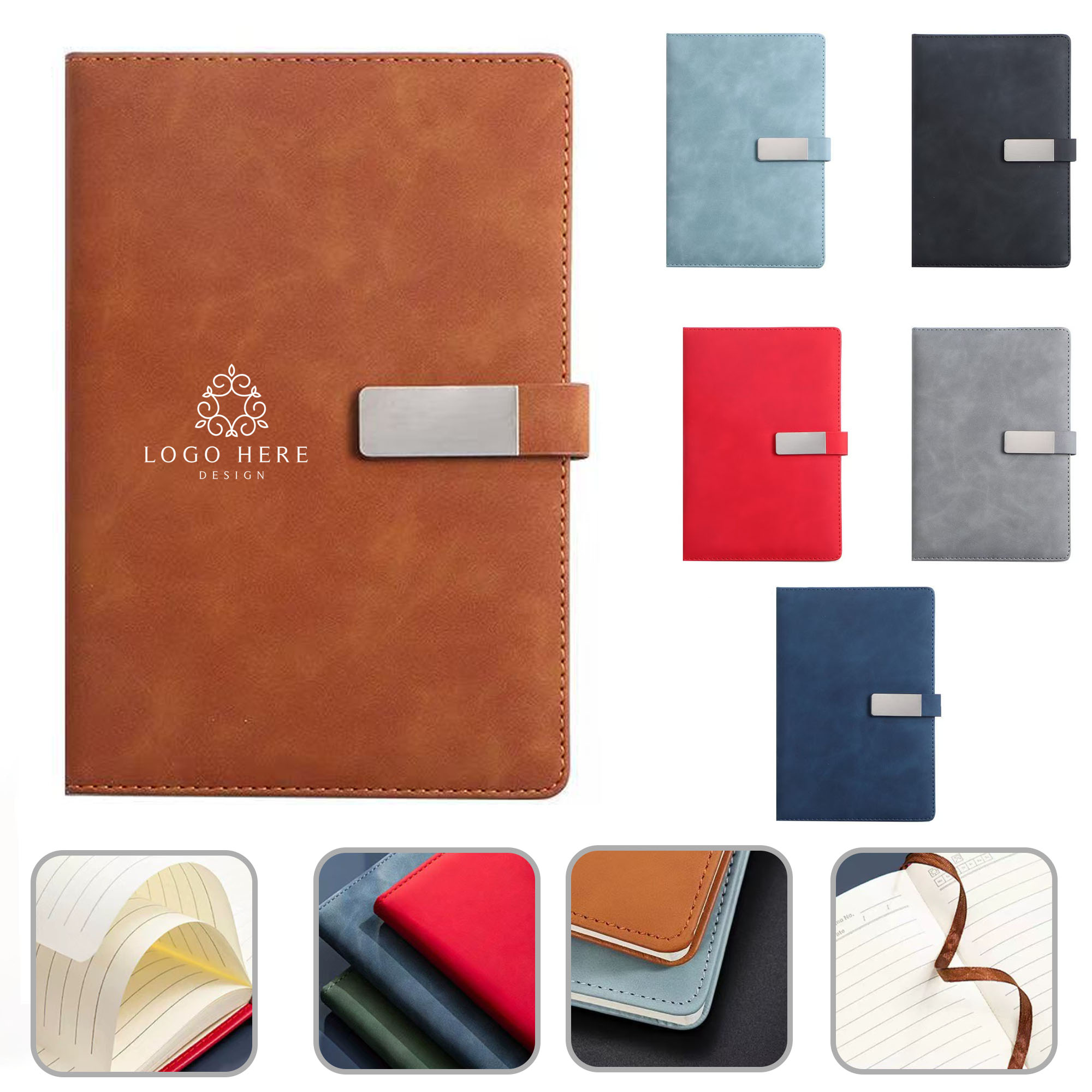 A5 PU Leather Notebook 1