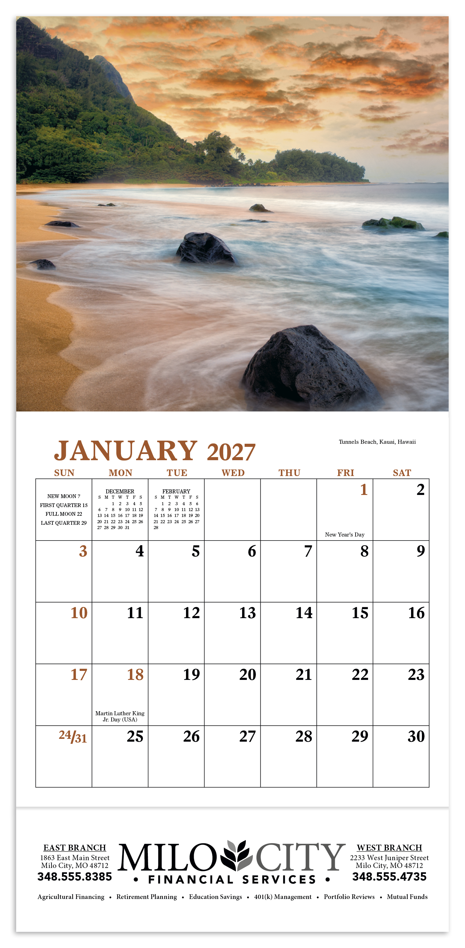 Good Value™ Landscapes of America - Mini Calendar 60
