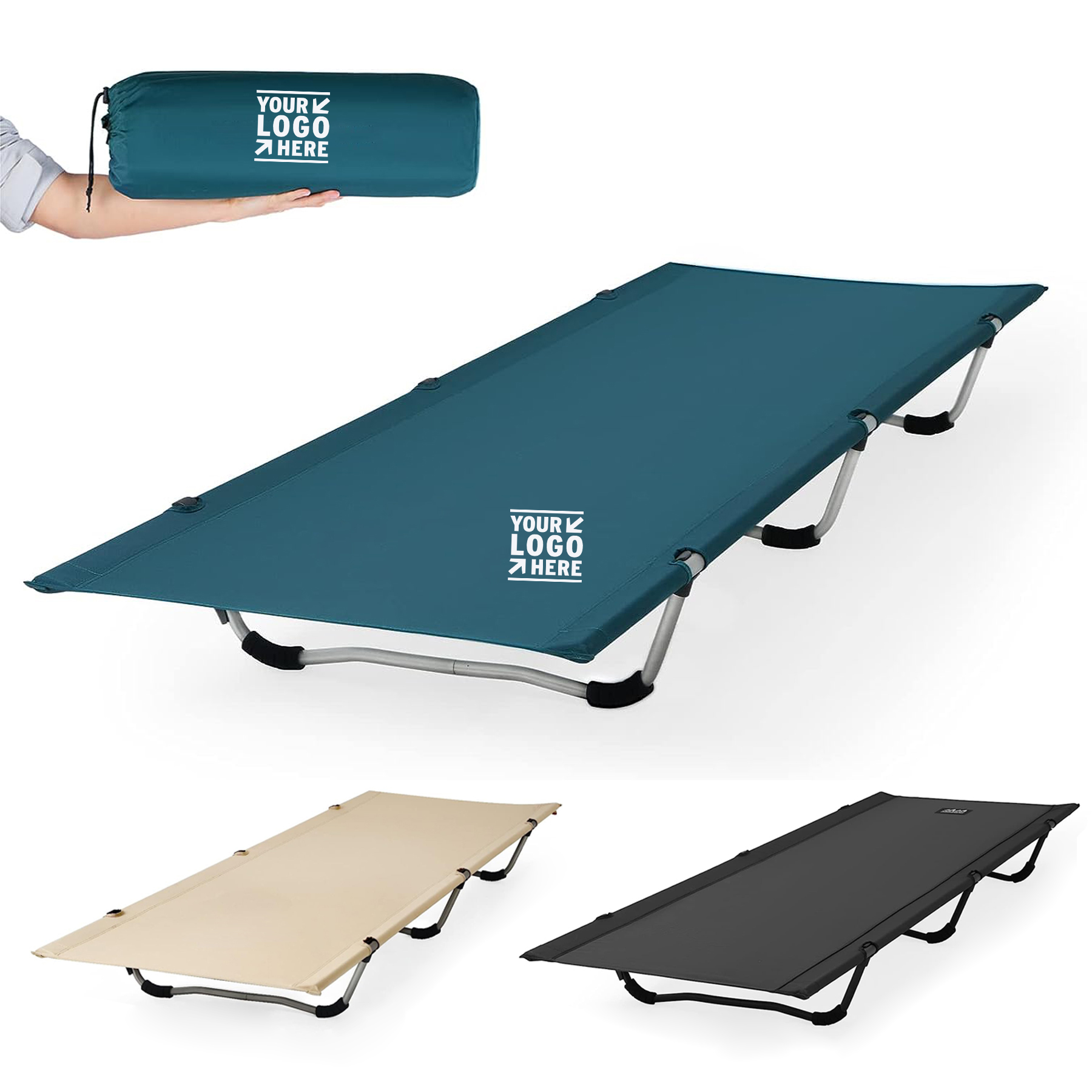 Supports 330lbs A4 Ultralight Outdoor Foldable Backpacking Camping Sleeping Cot  2