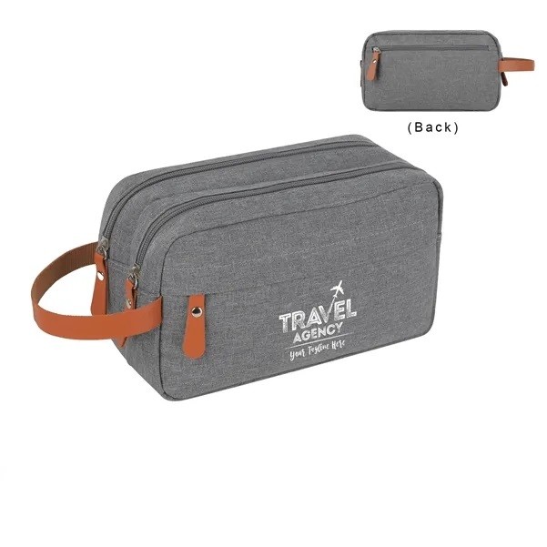 Heathered Toiletry Bag 1