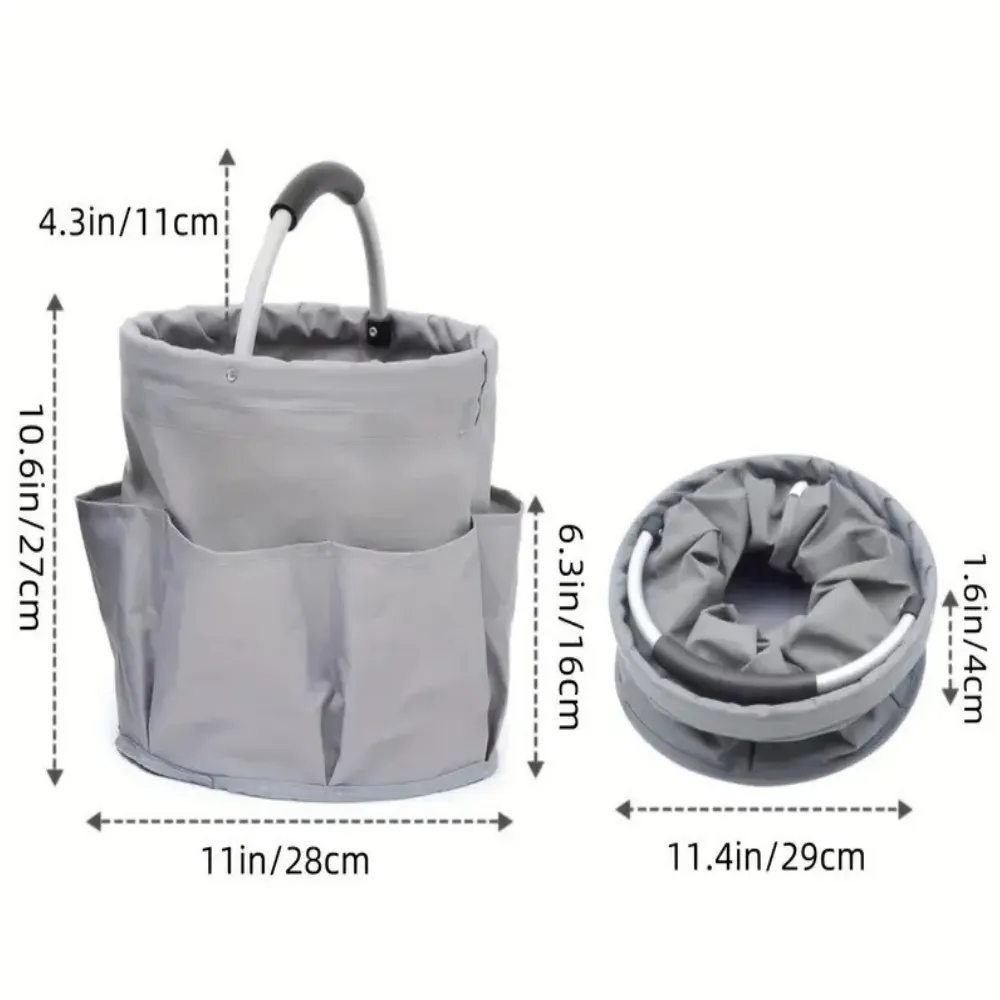 Foldable Garden Tool Storage Basket 7