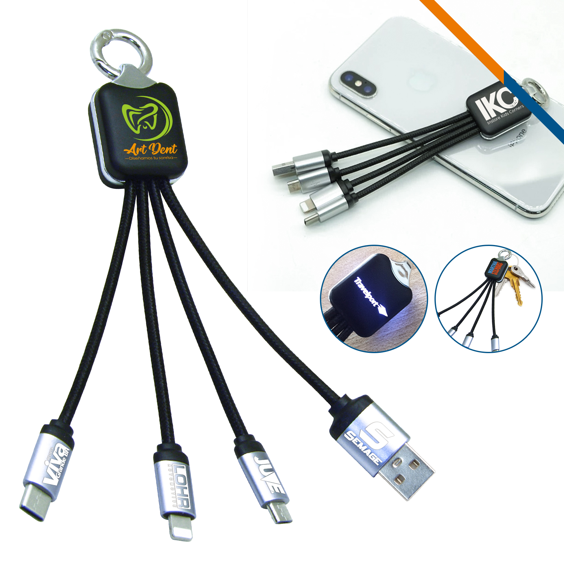 Infinity 3in 1 Charging Cable 2