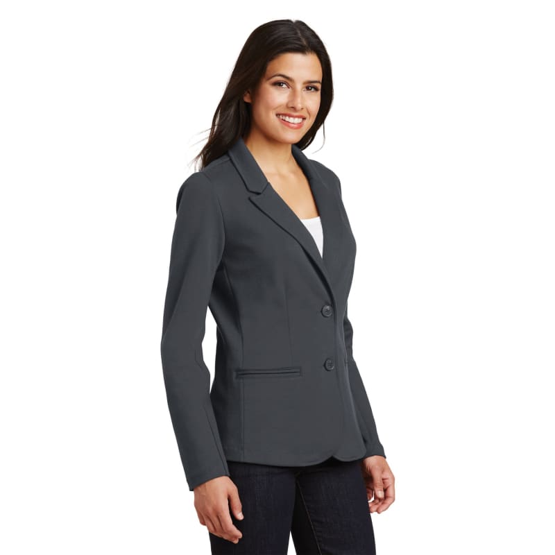 Port Authority Women's Knit Blazer. 4