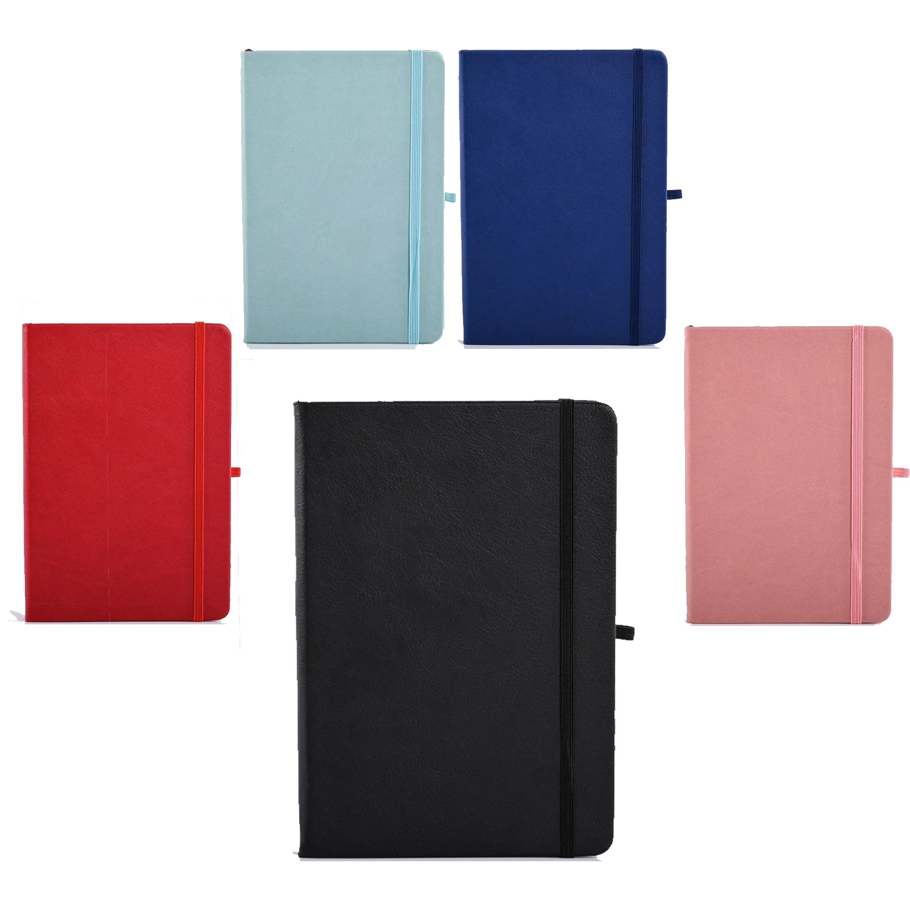 Classic PU Leather Journal Book 5.5"W x 8.5"H 2