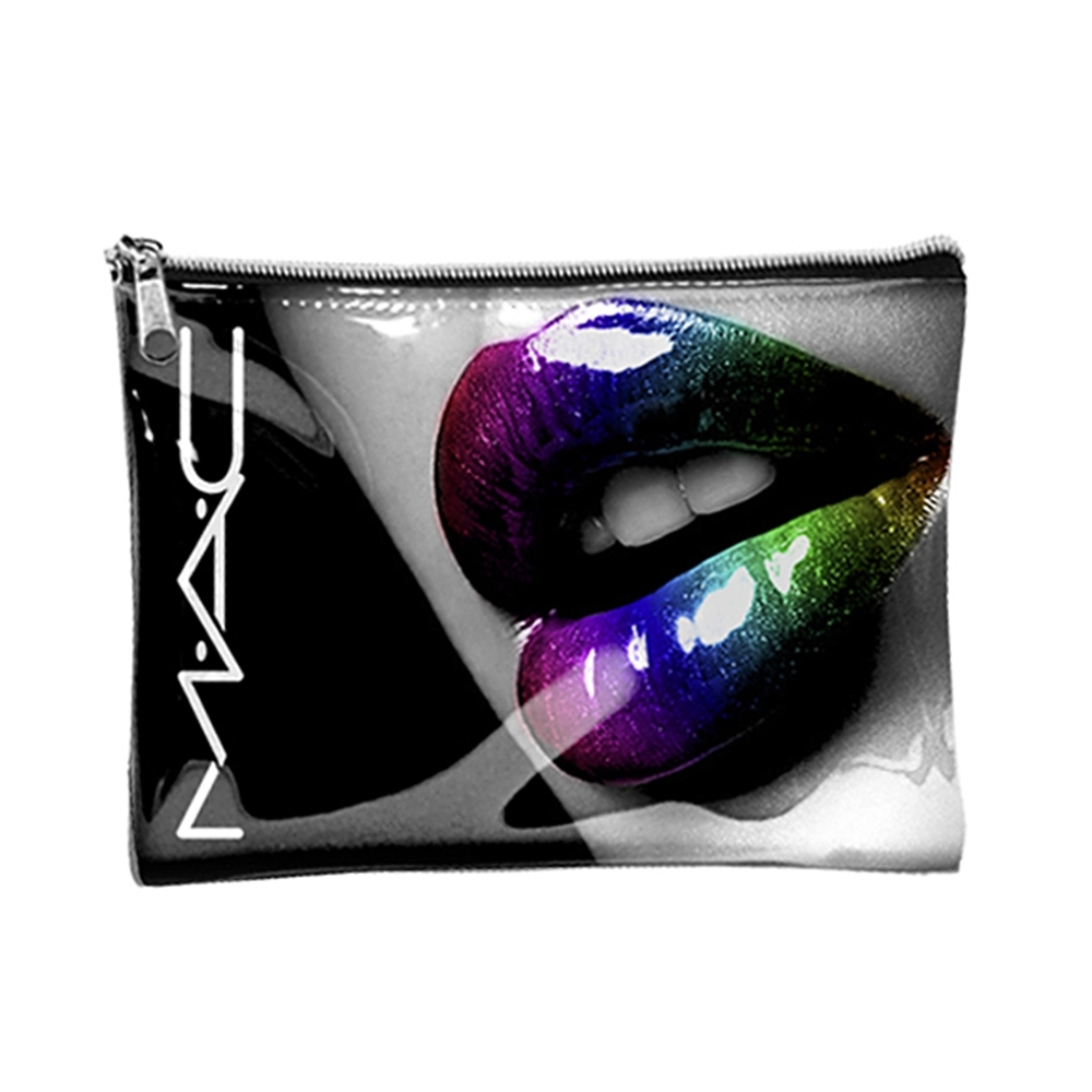 Sublimated Zippered Pouch with Clear Vinyl Overlay 7