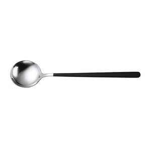 7.67 Inch Dual Color Silver Spoon With Round Head 27