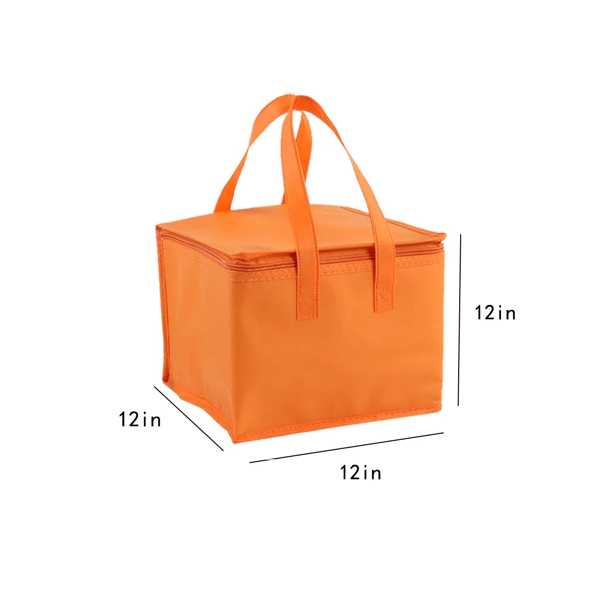 Custom Large Insulated Reusable Collapsible Cooler Tote 5