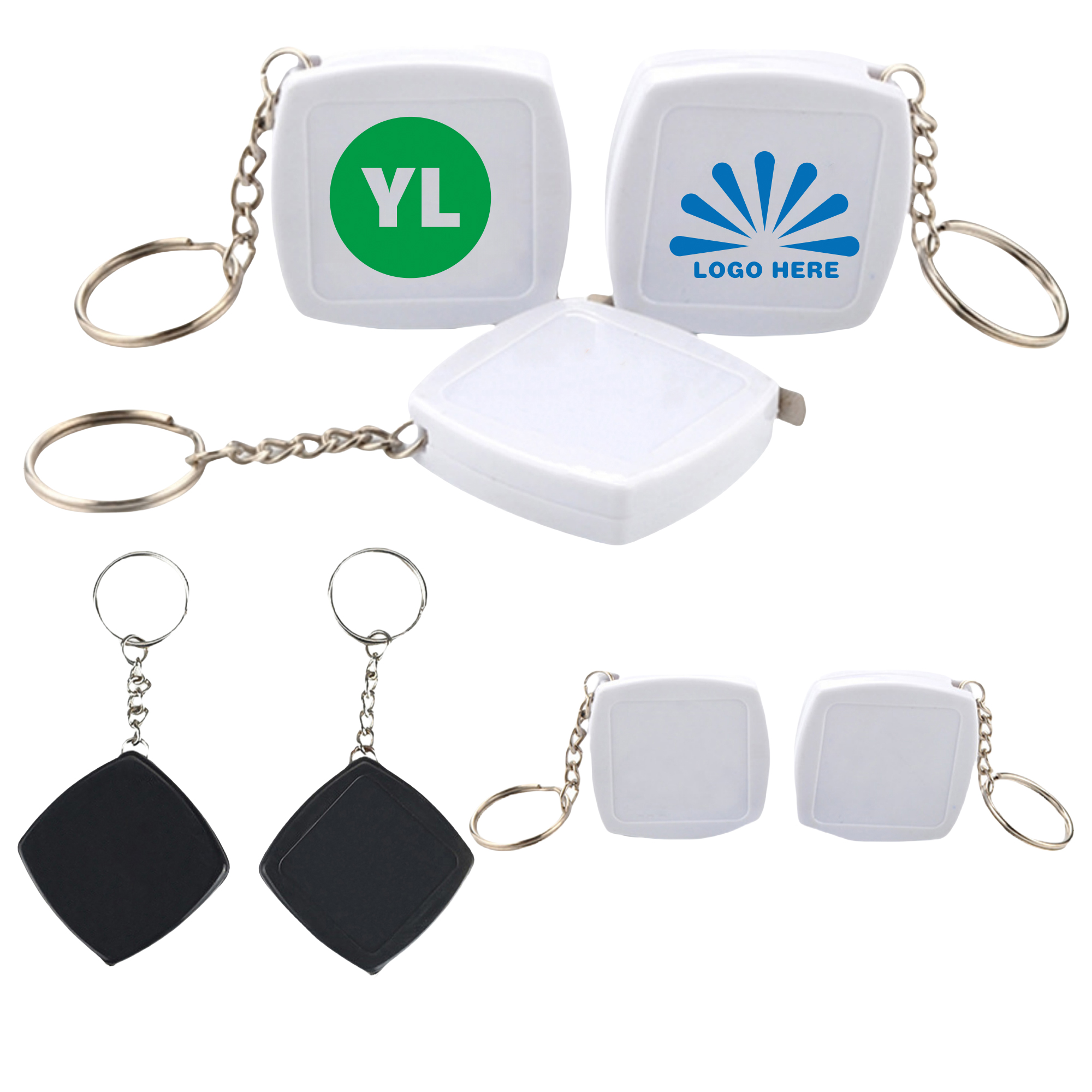 6 Feet Mini Tape Measure Keychain MOQ20 2