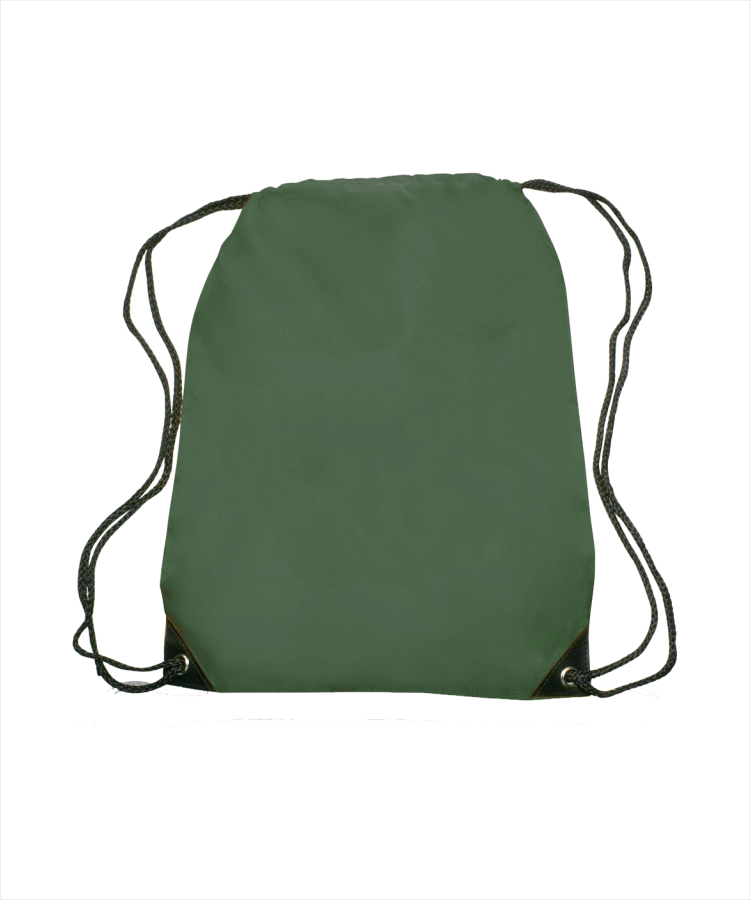 Union Printed - Black Trim Drawstring Bags 5