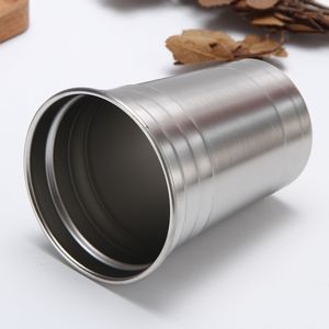 Stainless Steel Beer Glass 2