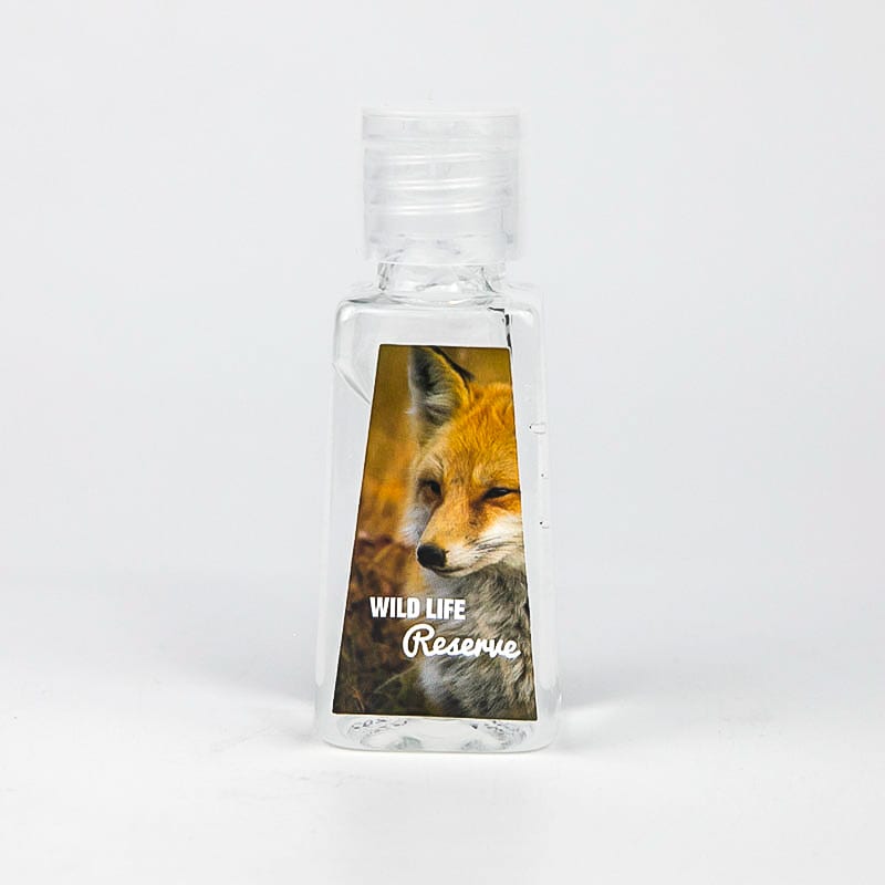 1oz Custom Hand Sanitizer Triangle Bottles 13