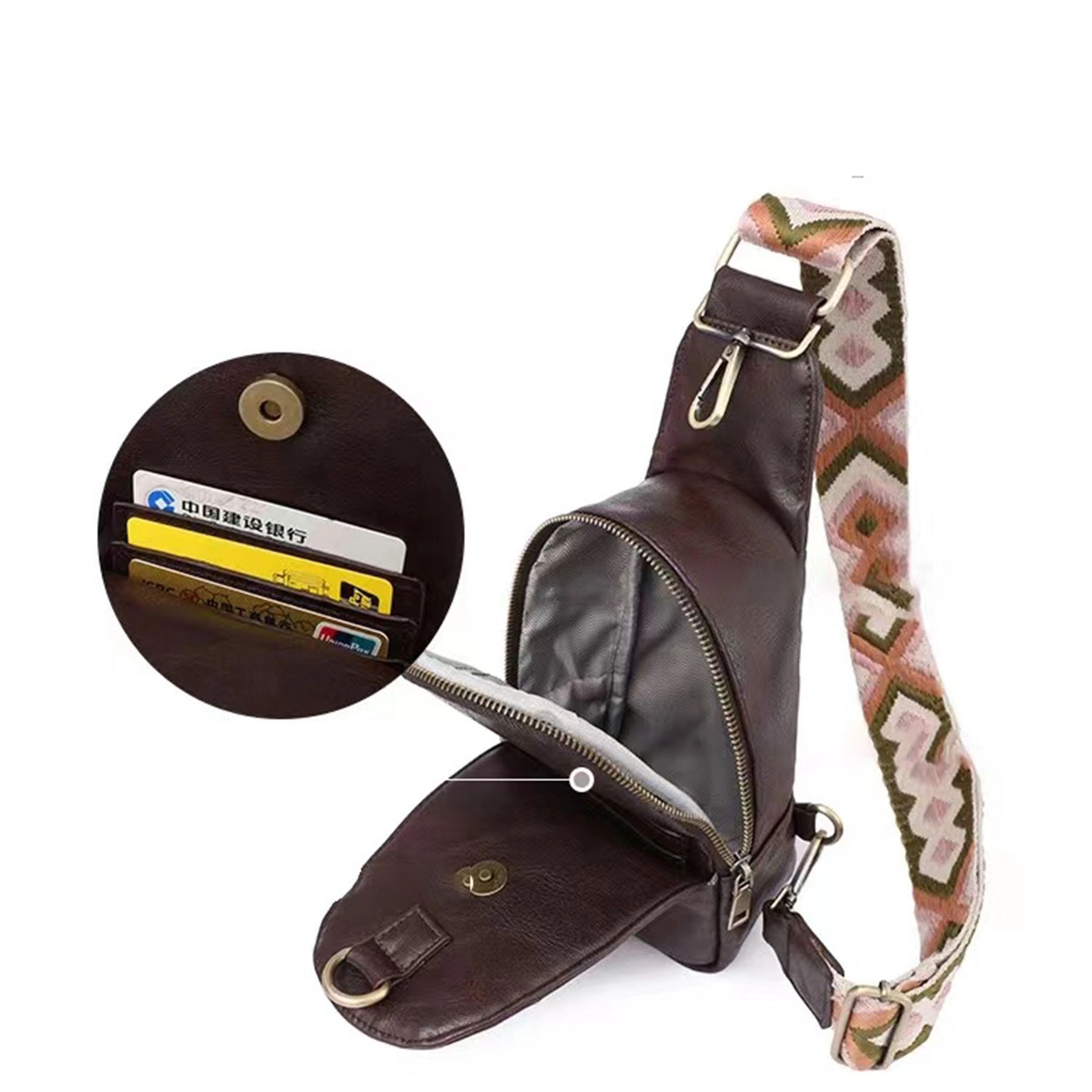 PU Leather Vintage Crossbody Bag 15