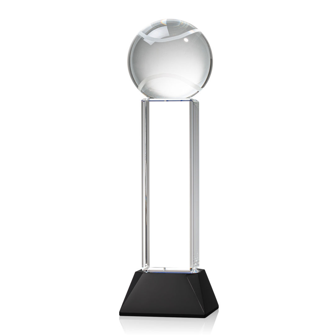 Tennis Ball VividPrint™ Award on Stowe - Black 8