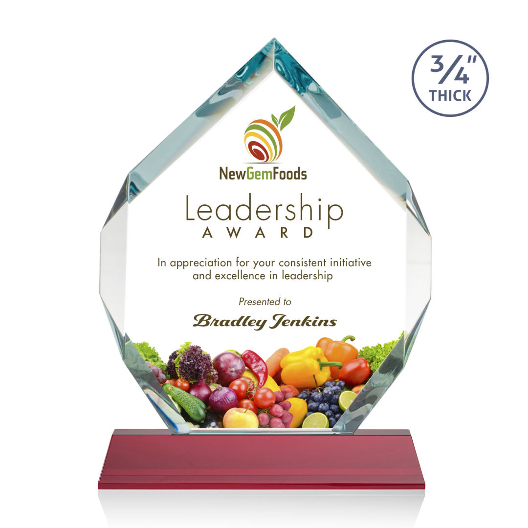 Royal Diamond VividPrint™ Award on Newhaven - Red 13