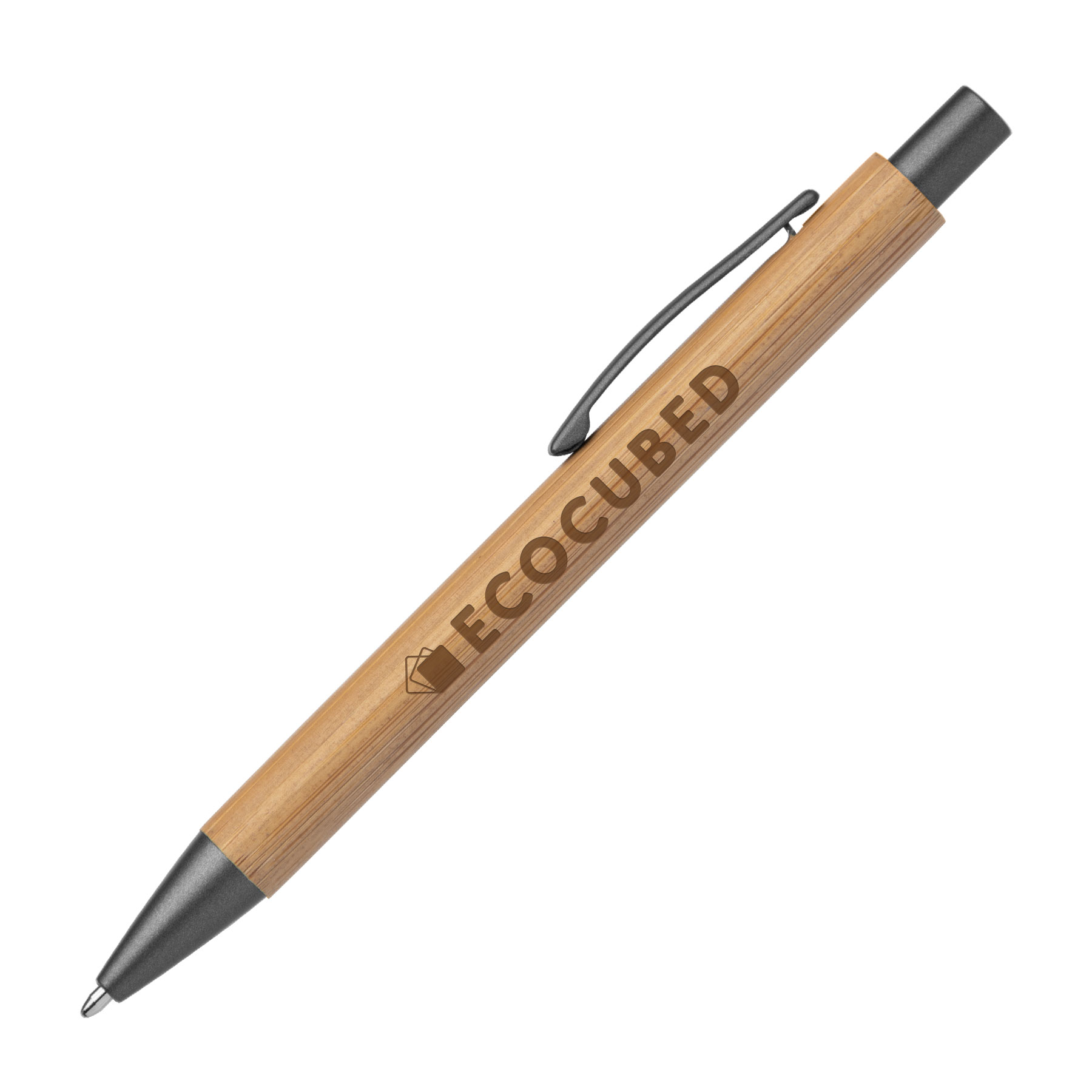Bamboo-04 Retractable Eco-Friendly Ballpoint Pens 1