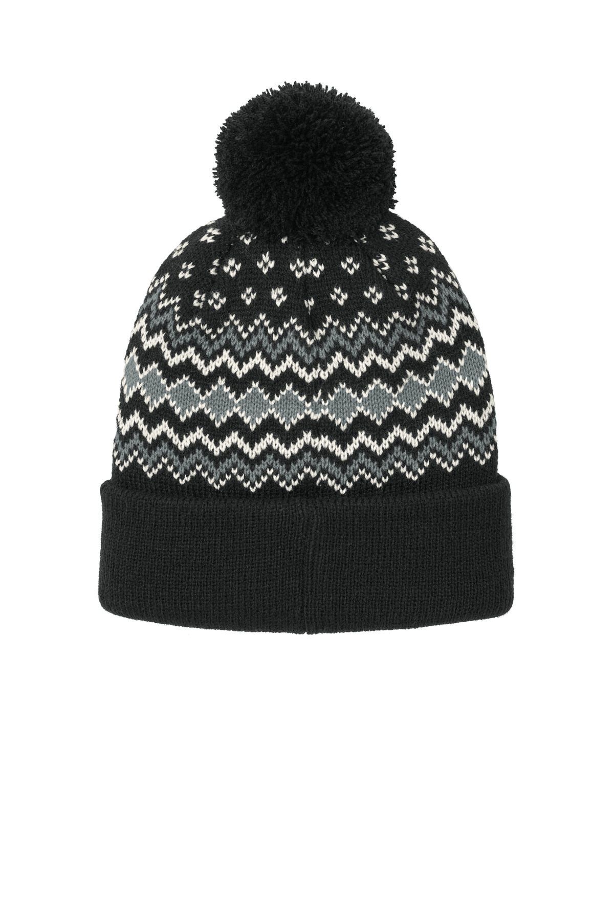 Port Authority Alpine Pom Beanie C991 5