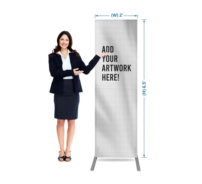 Economy Fabric Display Stands (2ft x 6.5ft) 3