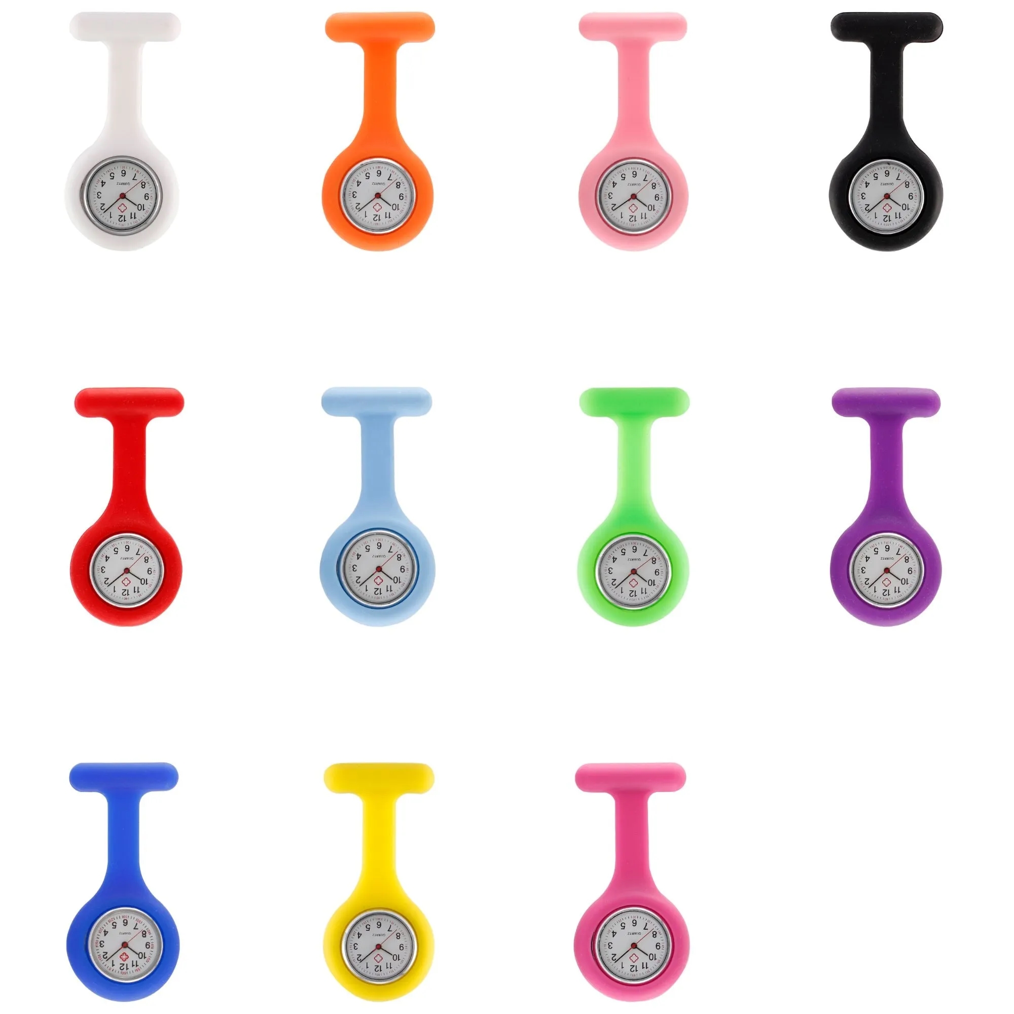 Silicone Nurse Pin Pocket Watch 5