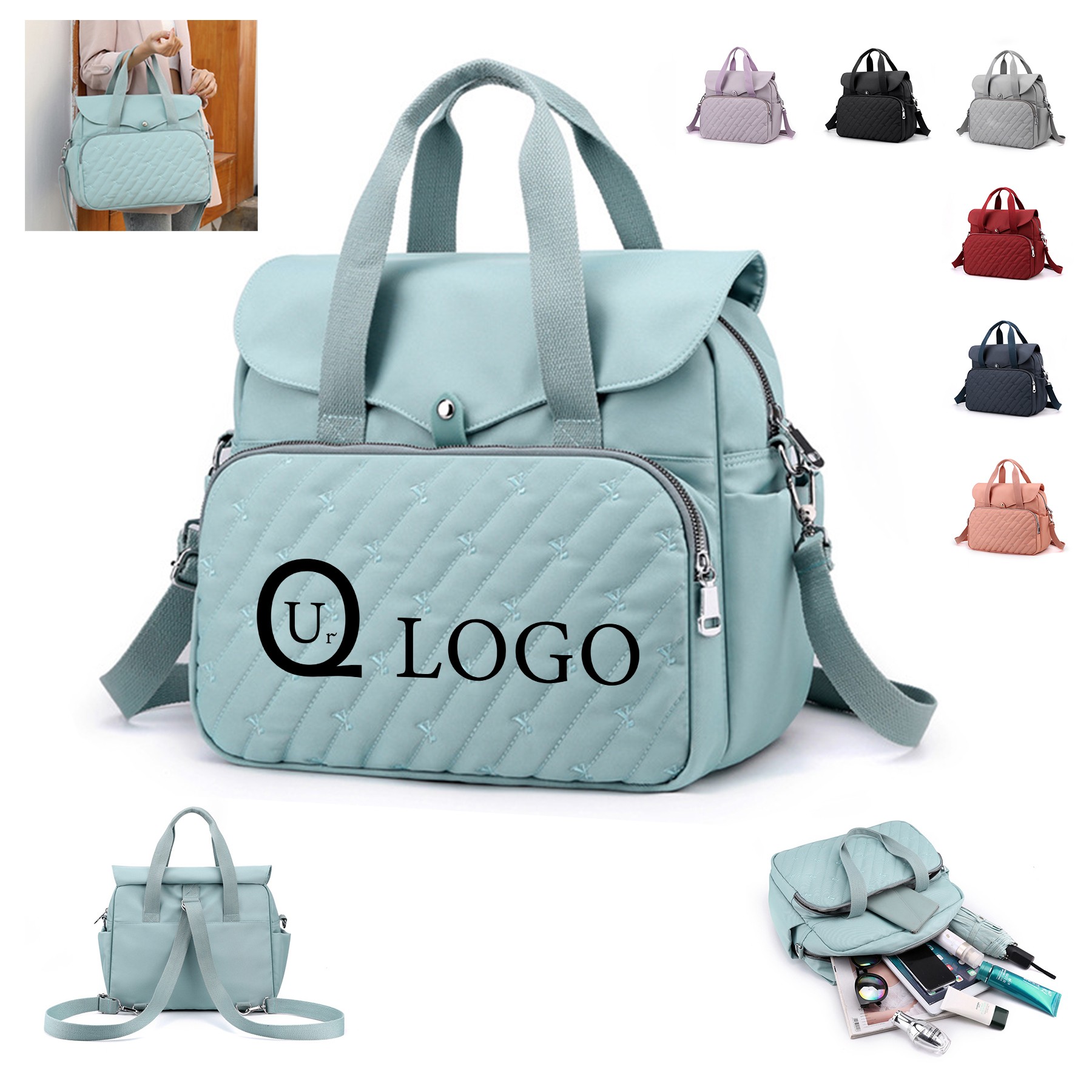 Multipurpose Women'S Backpack