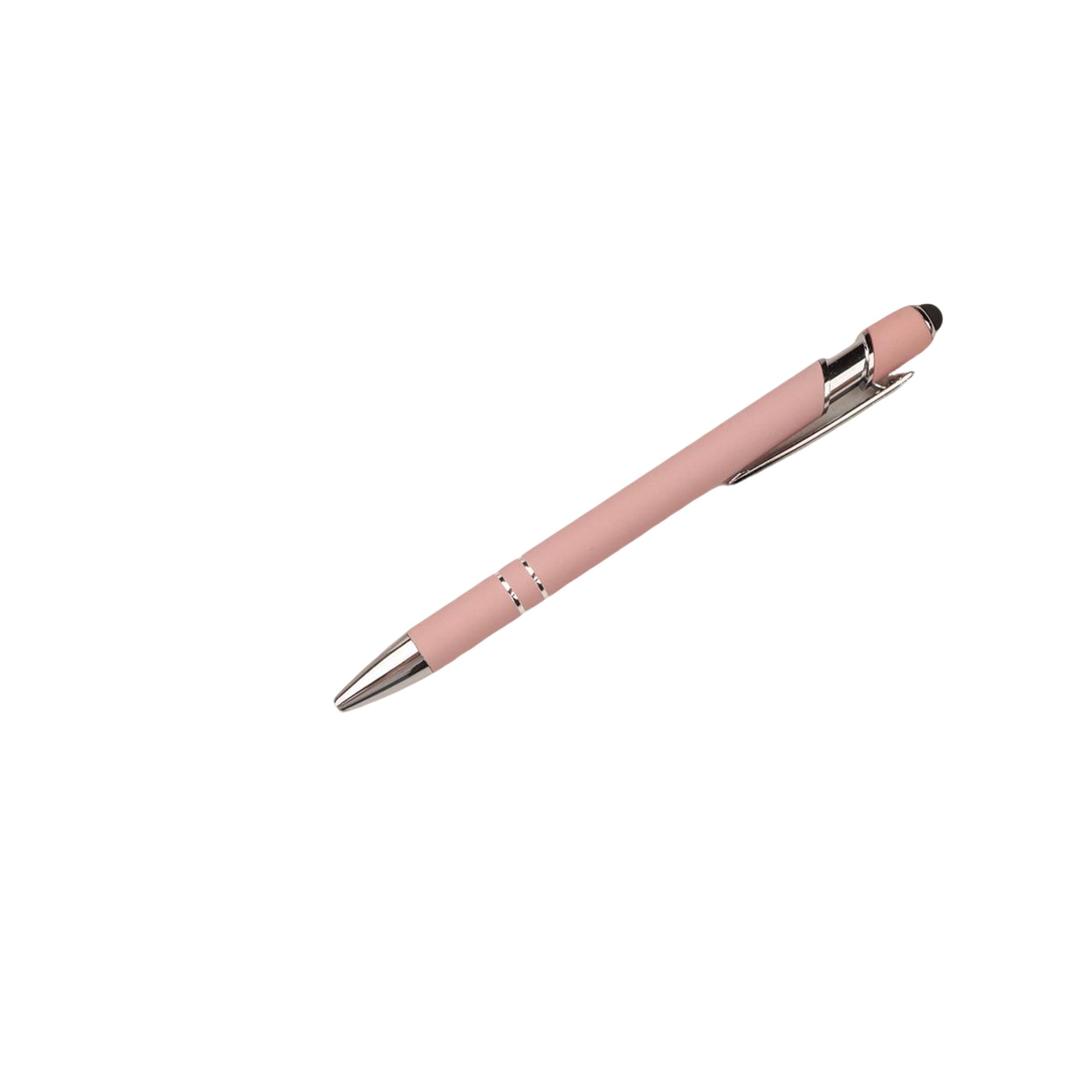 Metal Stylus Ballpoint Pen Dual Tip Click Action 9