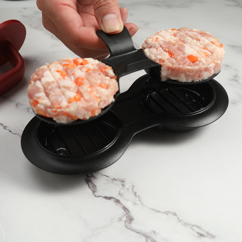 ABS double hole hamburger pressure 4