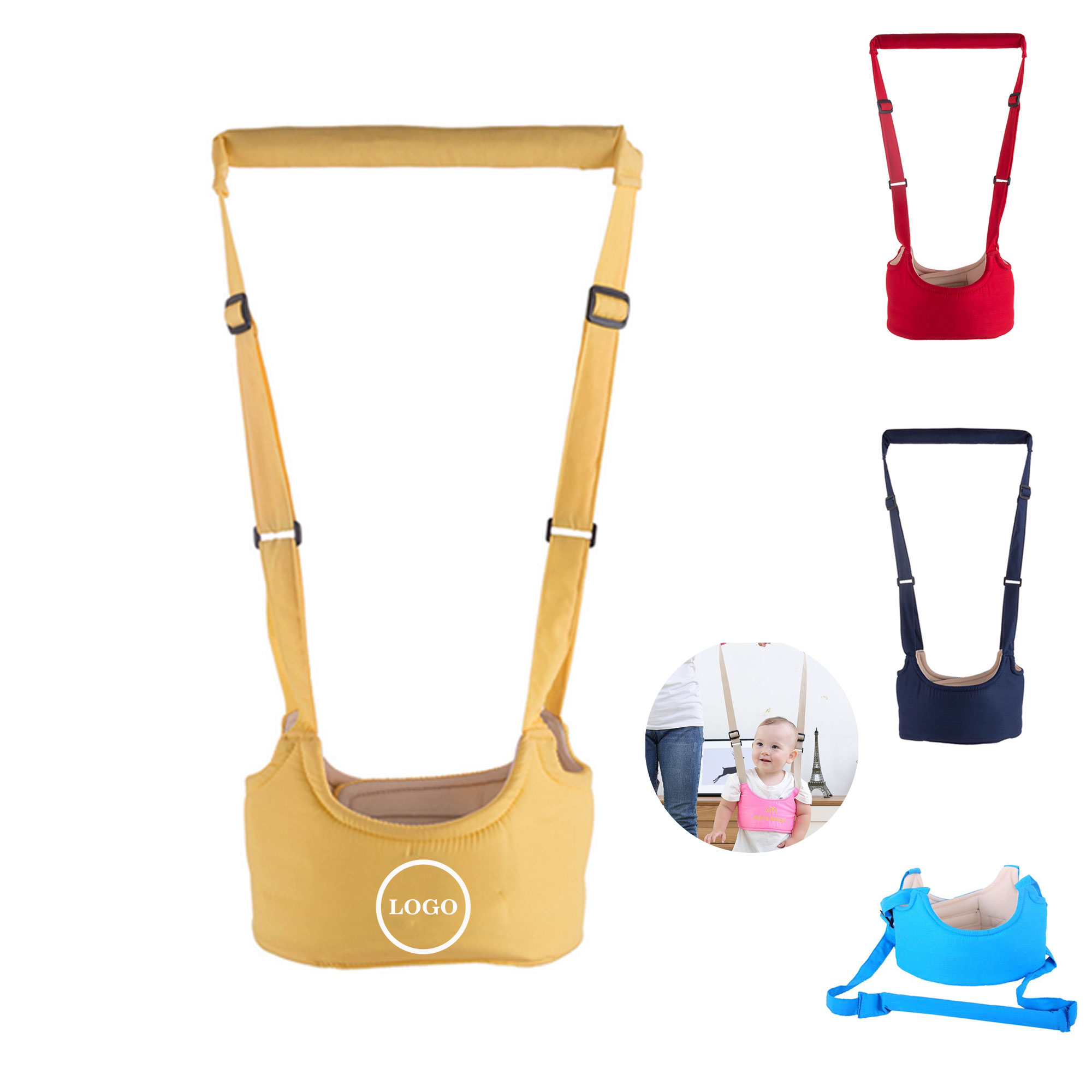 Infant Dual-Purpose Walker and Crawling Belt 1