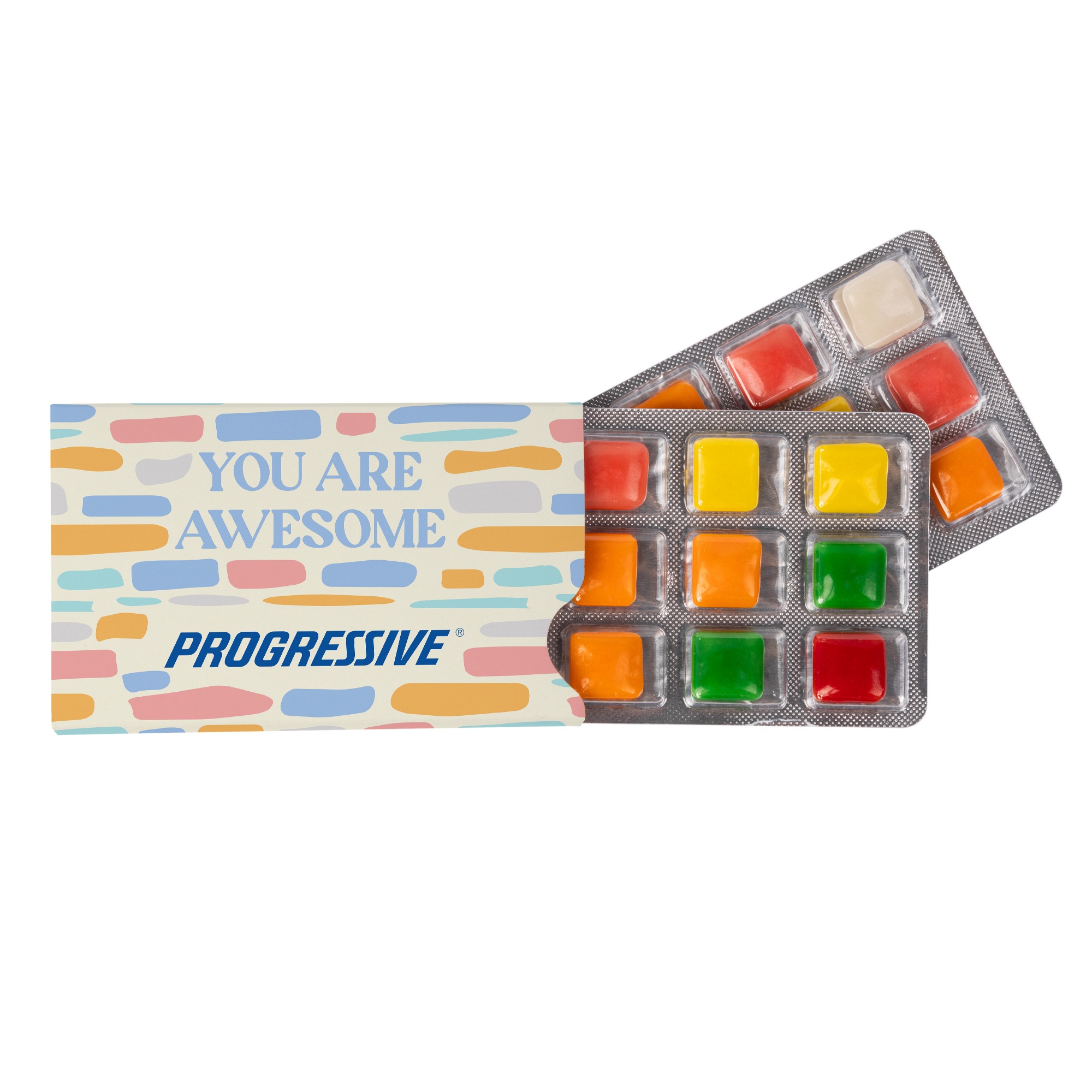 Assorted Chicklet Gum Pack 24pc 5
