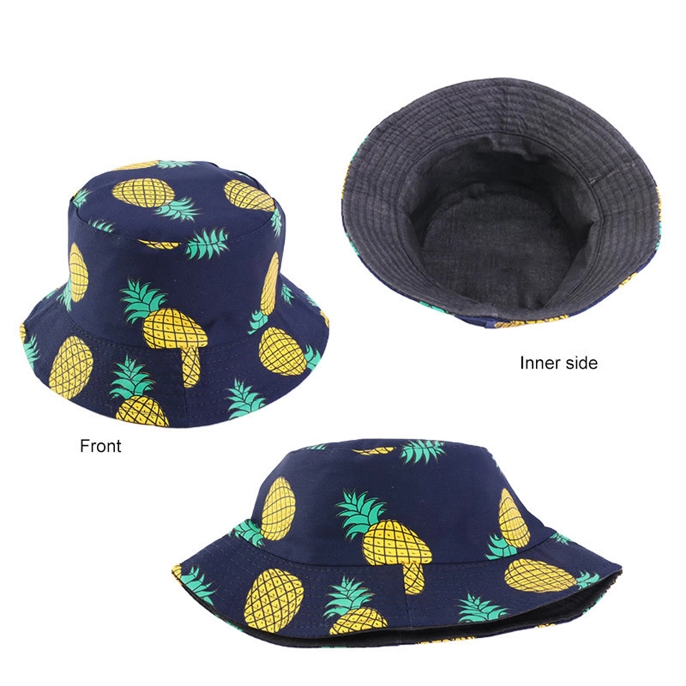 Cotton Style Bucket Hat Summer Outdoor Cap 5