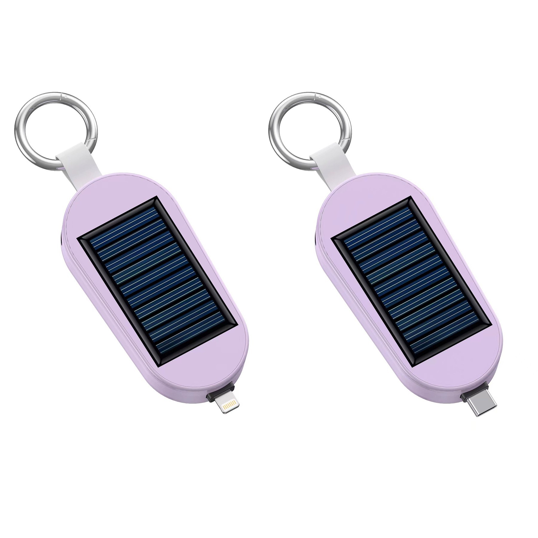 4 in 1 Portable Solar Keychain Power Bank 3