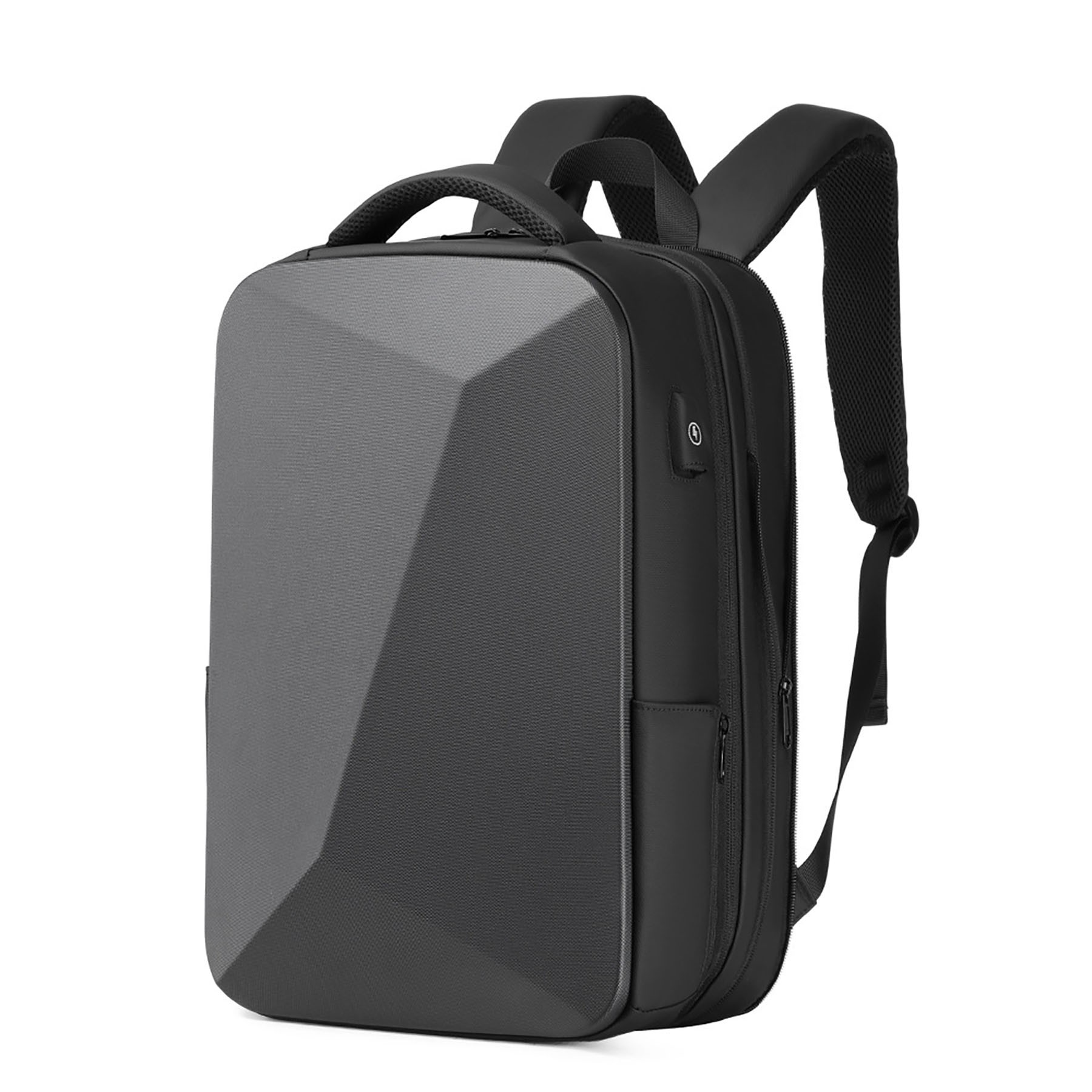 16 Inch Expandable Anti Theft Hard Shell Backpack 2