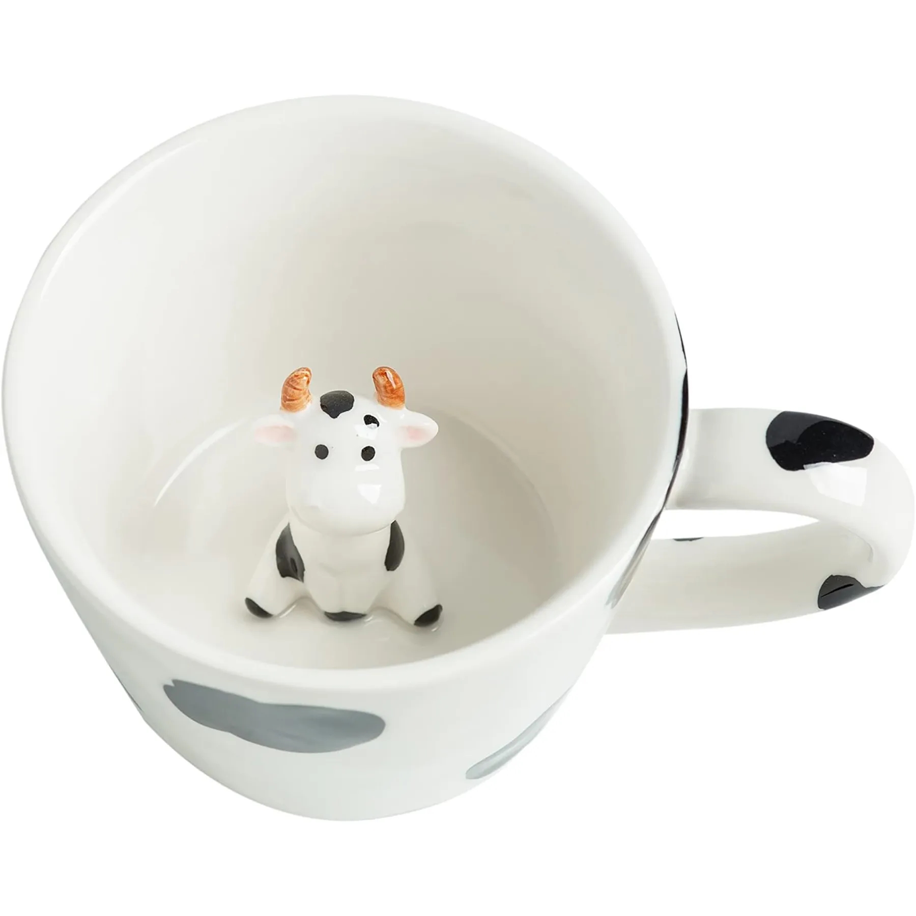 Ceramic Mug with Hidden 3D Animal 2