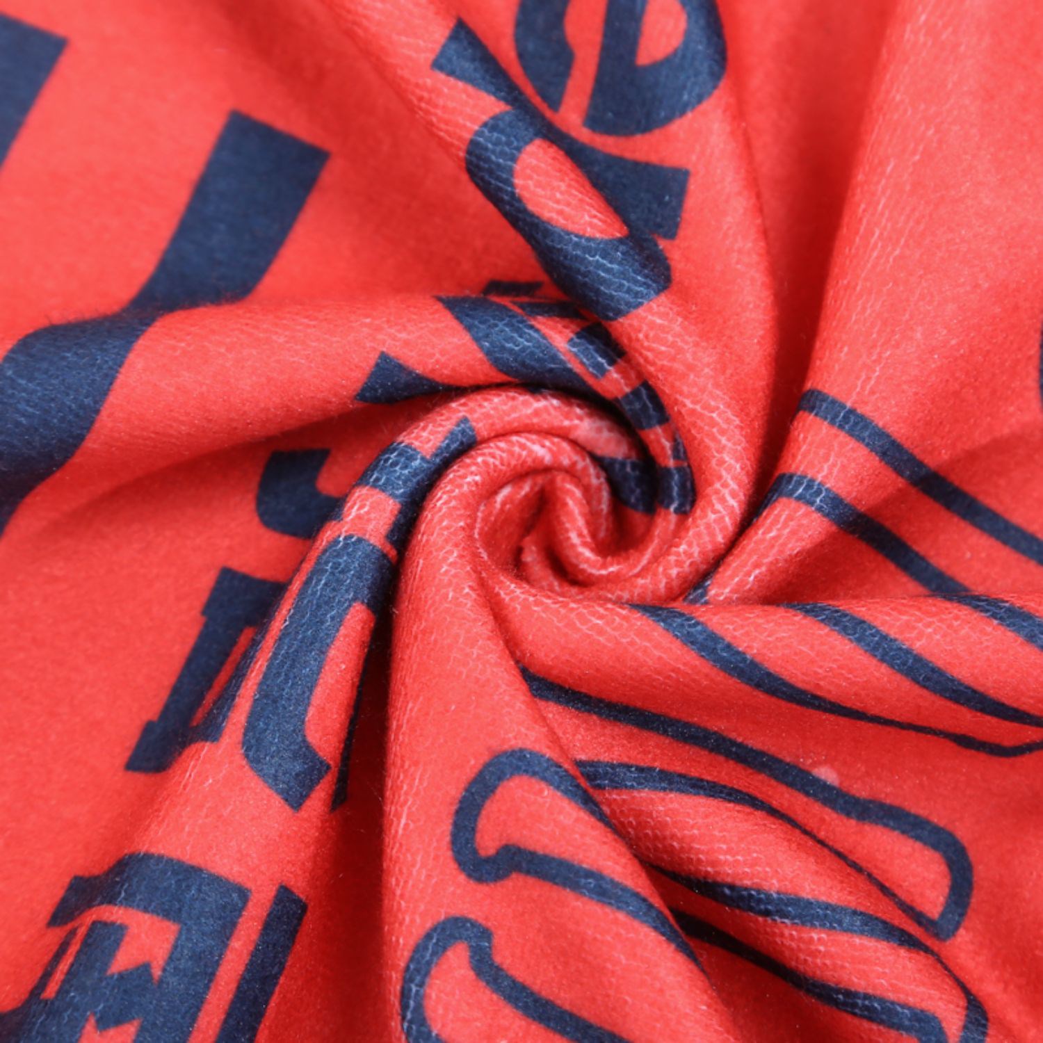 25"x 50" Sublimated Plush Microfiber Beach Towel 1