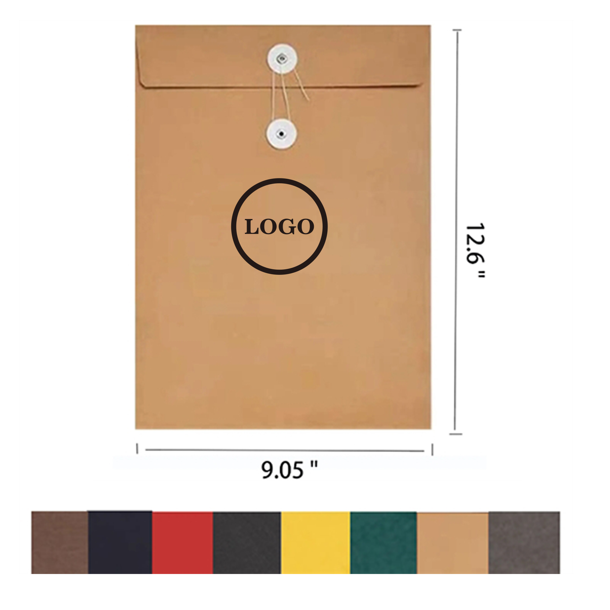 Customizable Kraft Document Paper Envelope Bag 2