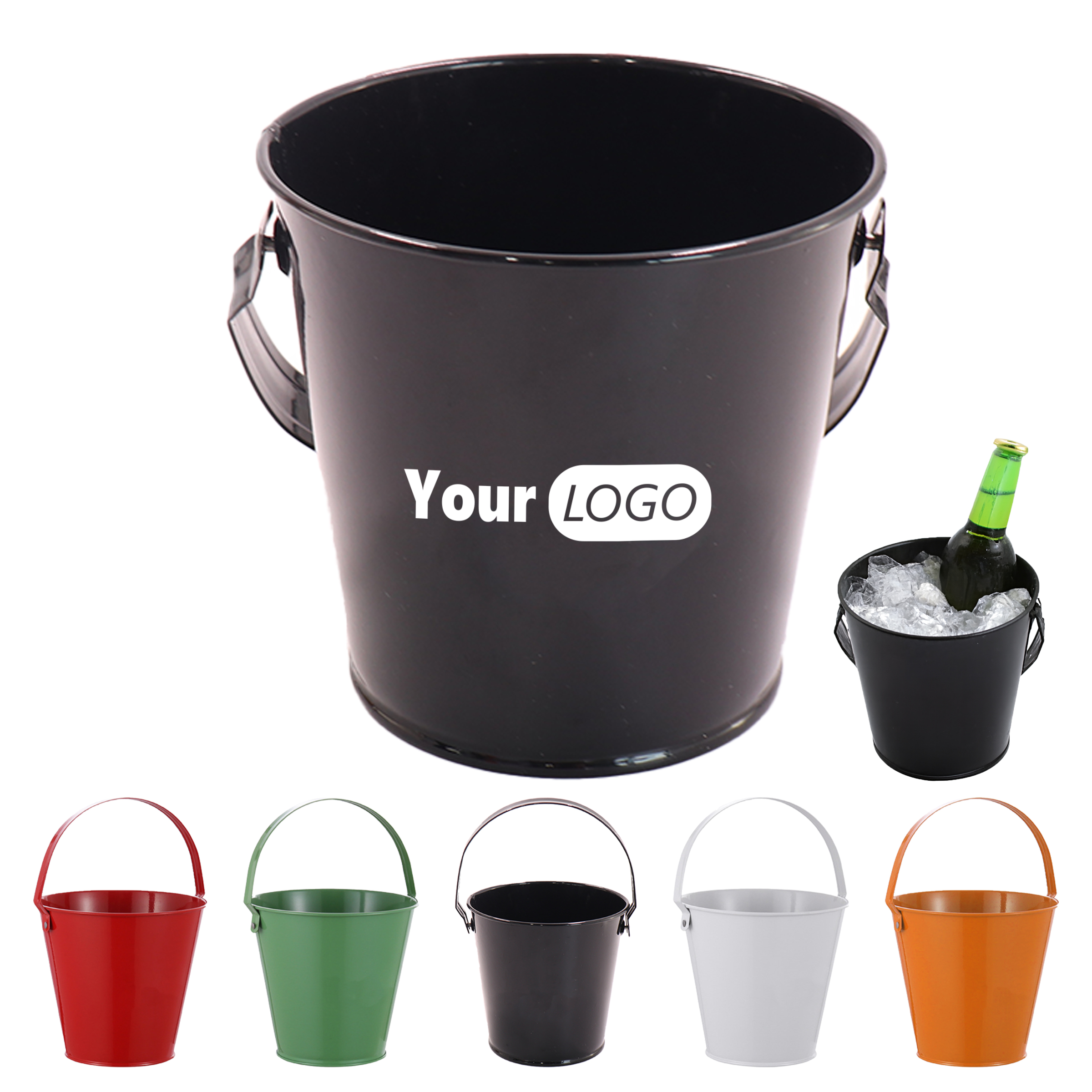 Metal Drink Ice Bucket 3