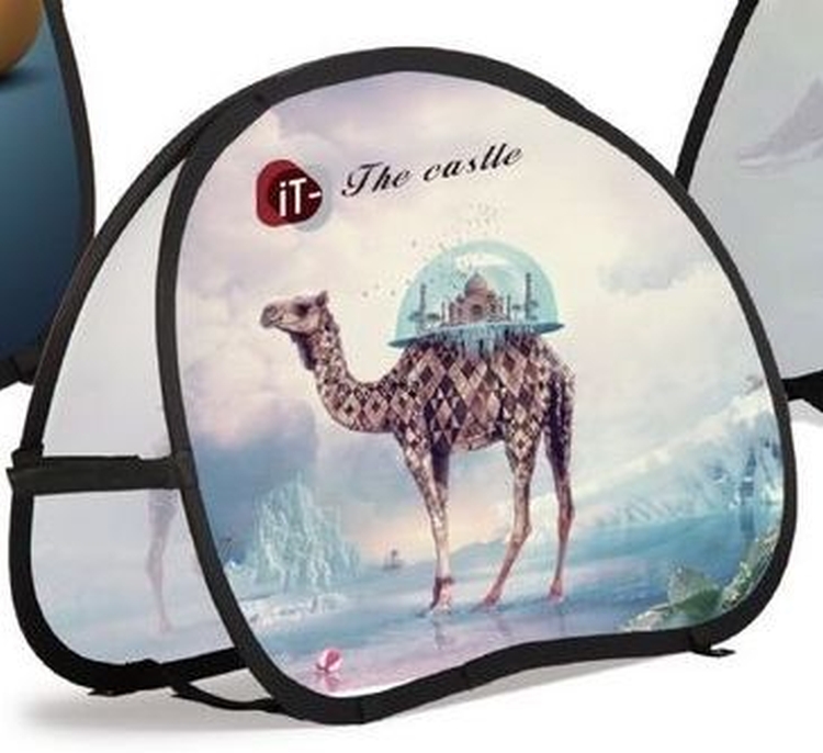 Horizontal 2 Sided Pop Out Banner (44"x102") 2